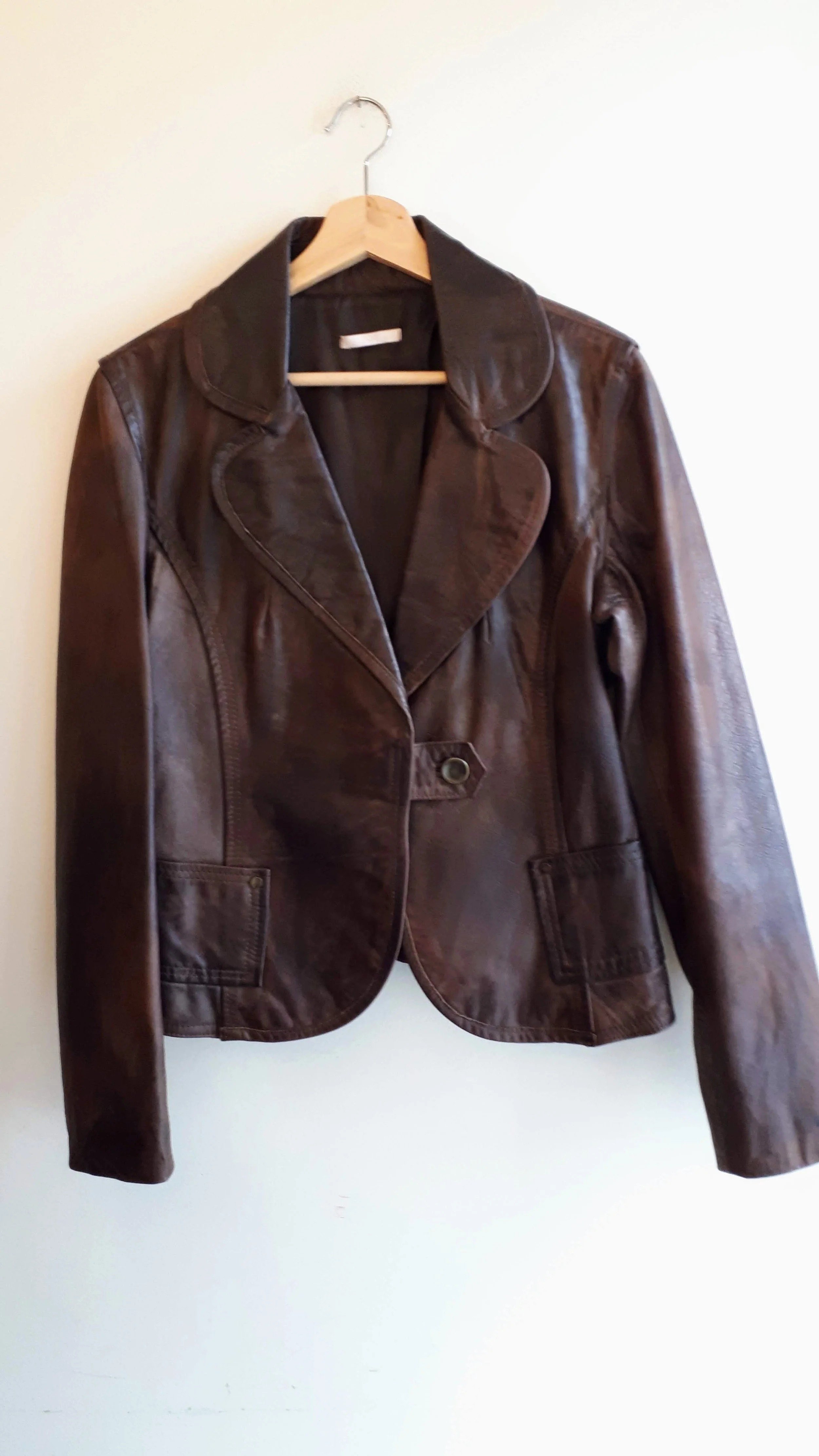 Pois coat; Size S, $62