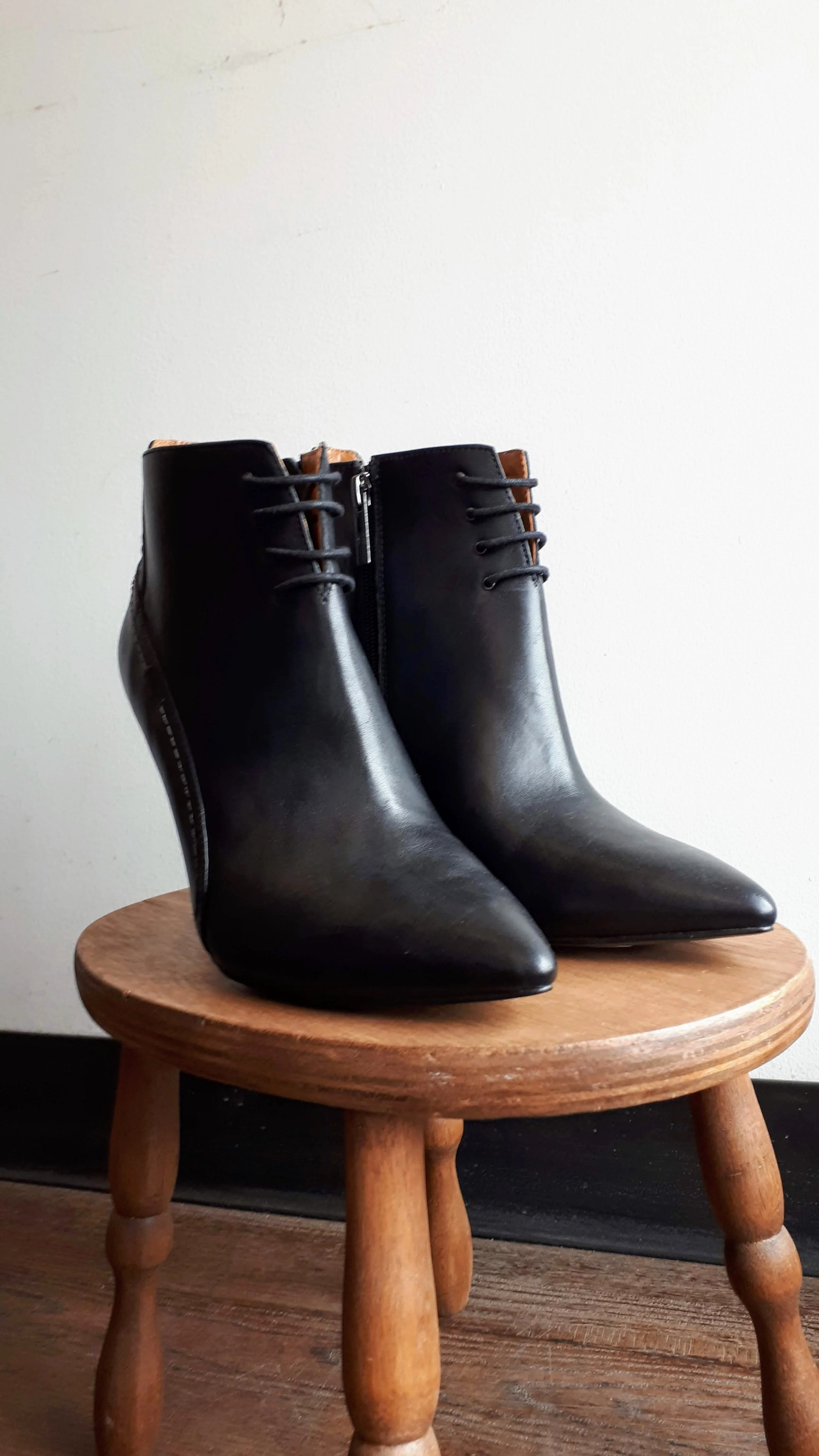 Halston boots; S8.5, $175