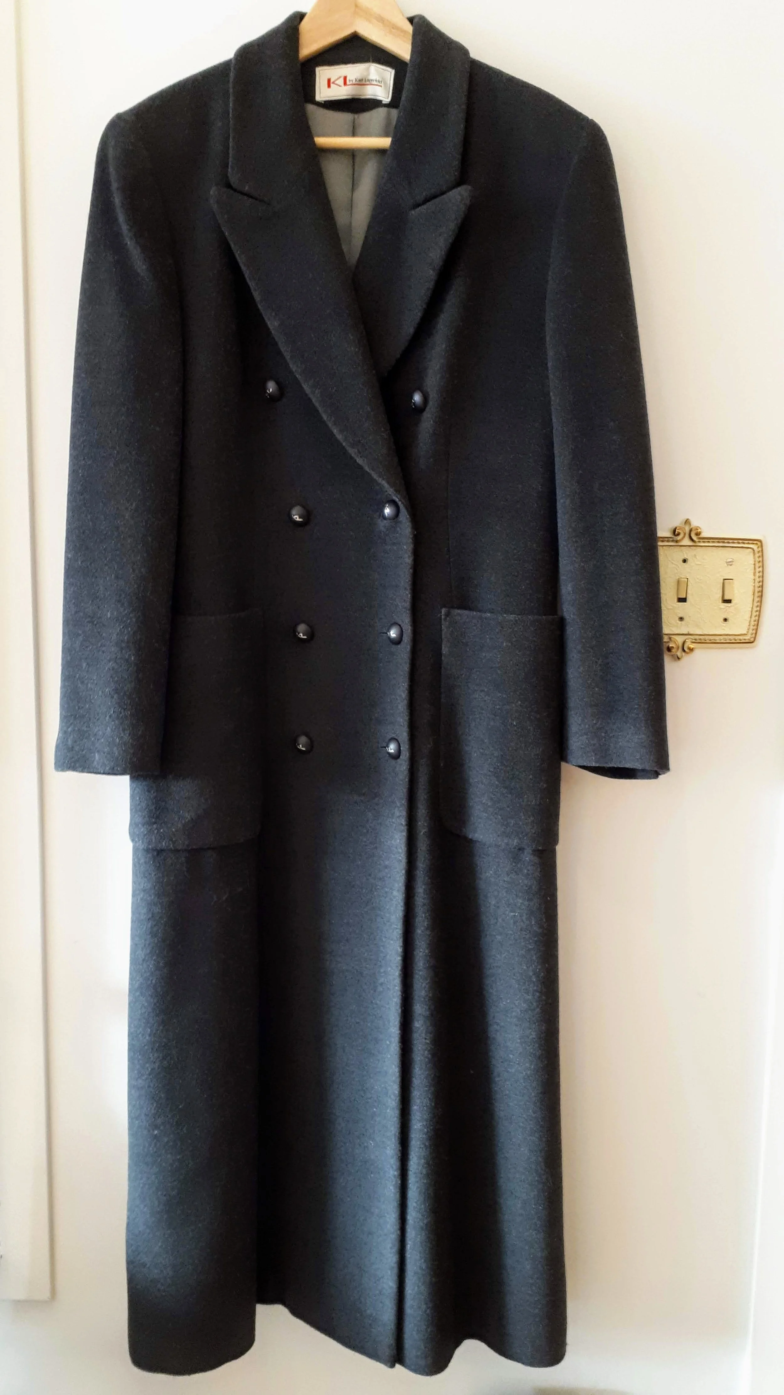 Karl Lagerfeld coat; Size S, $125