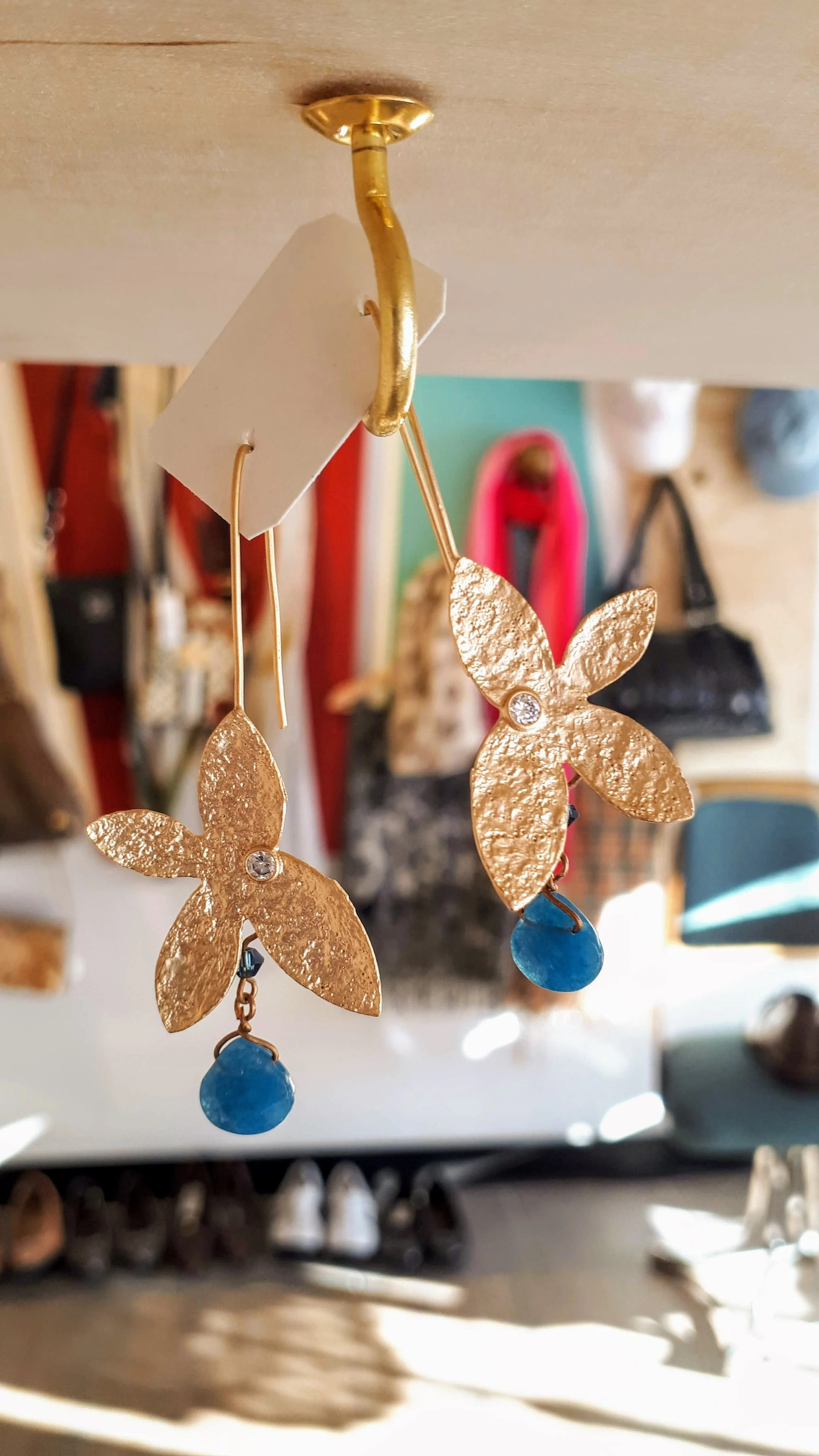 Earrings, $16