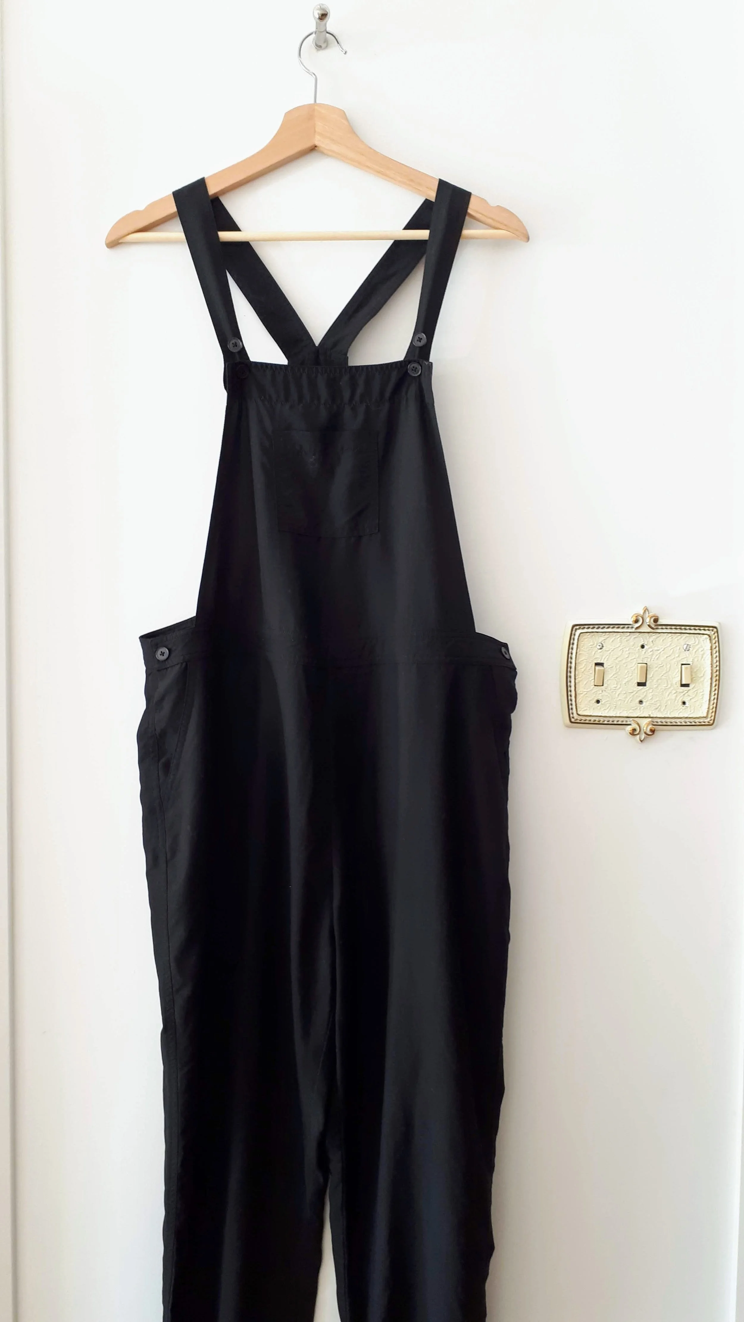 Frank and Oak overalls; Size L, $42