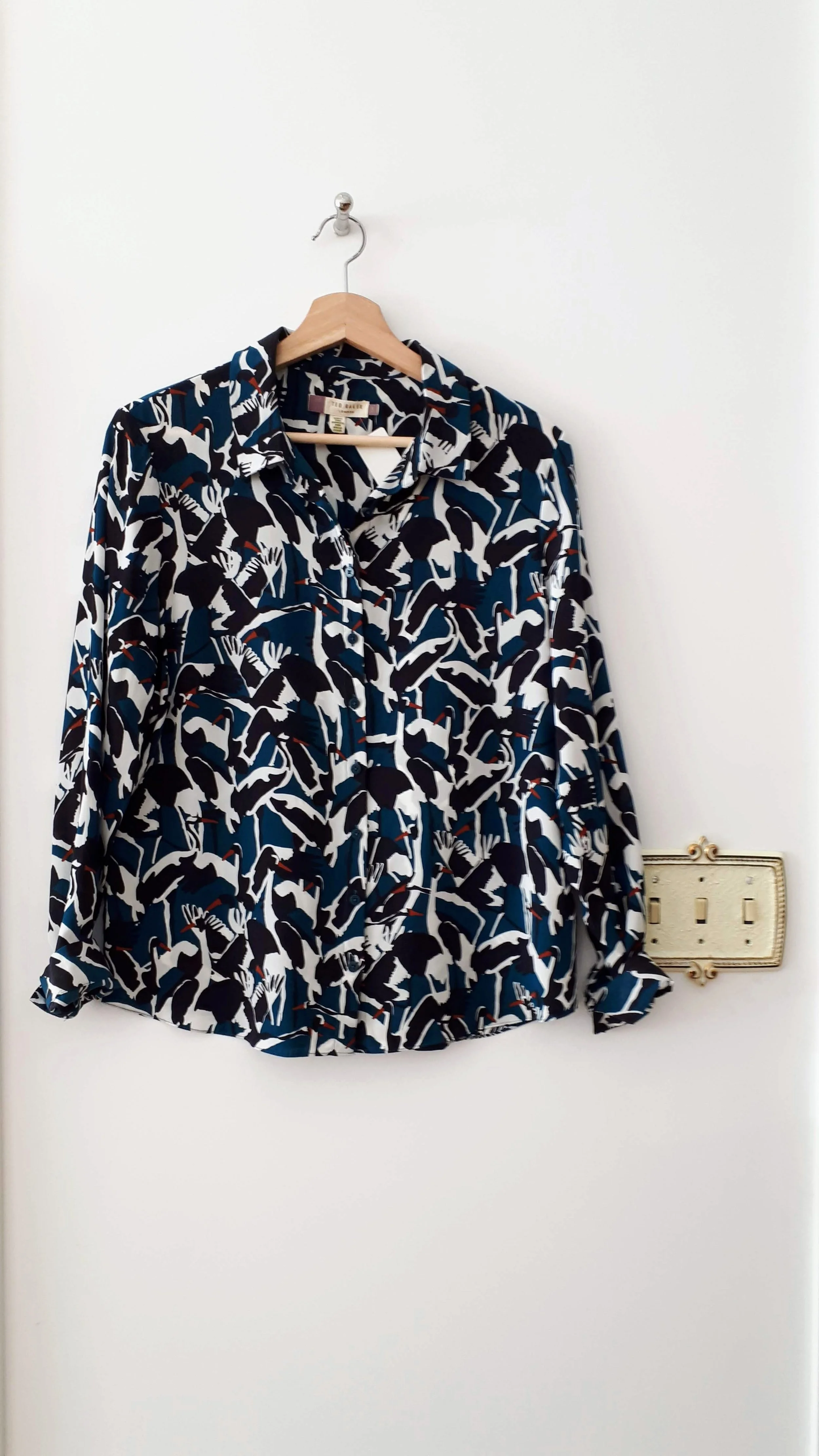 Ted Baker top; Size M, $58