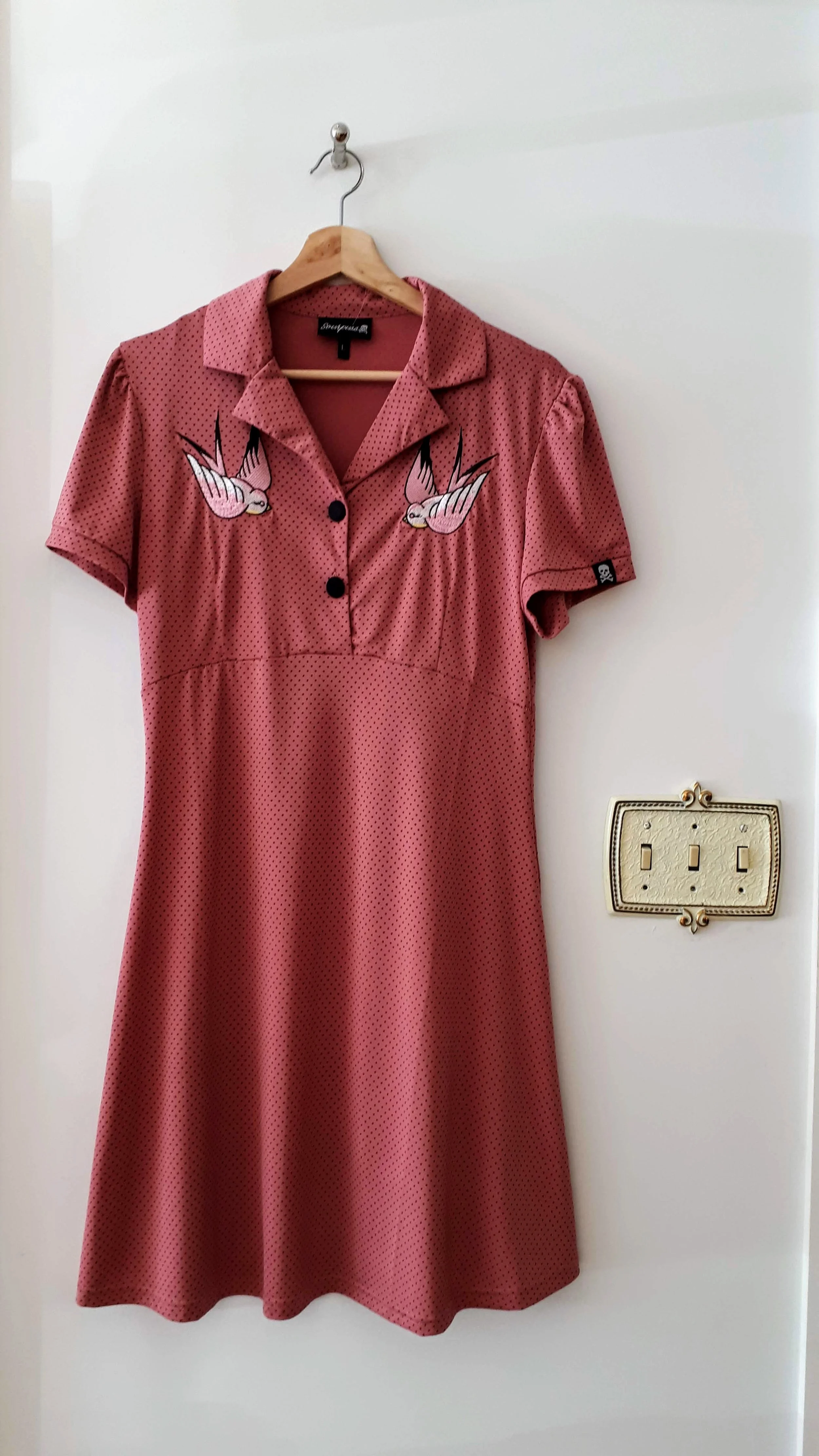 Sourpuss dress; Size L, $42