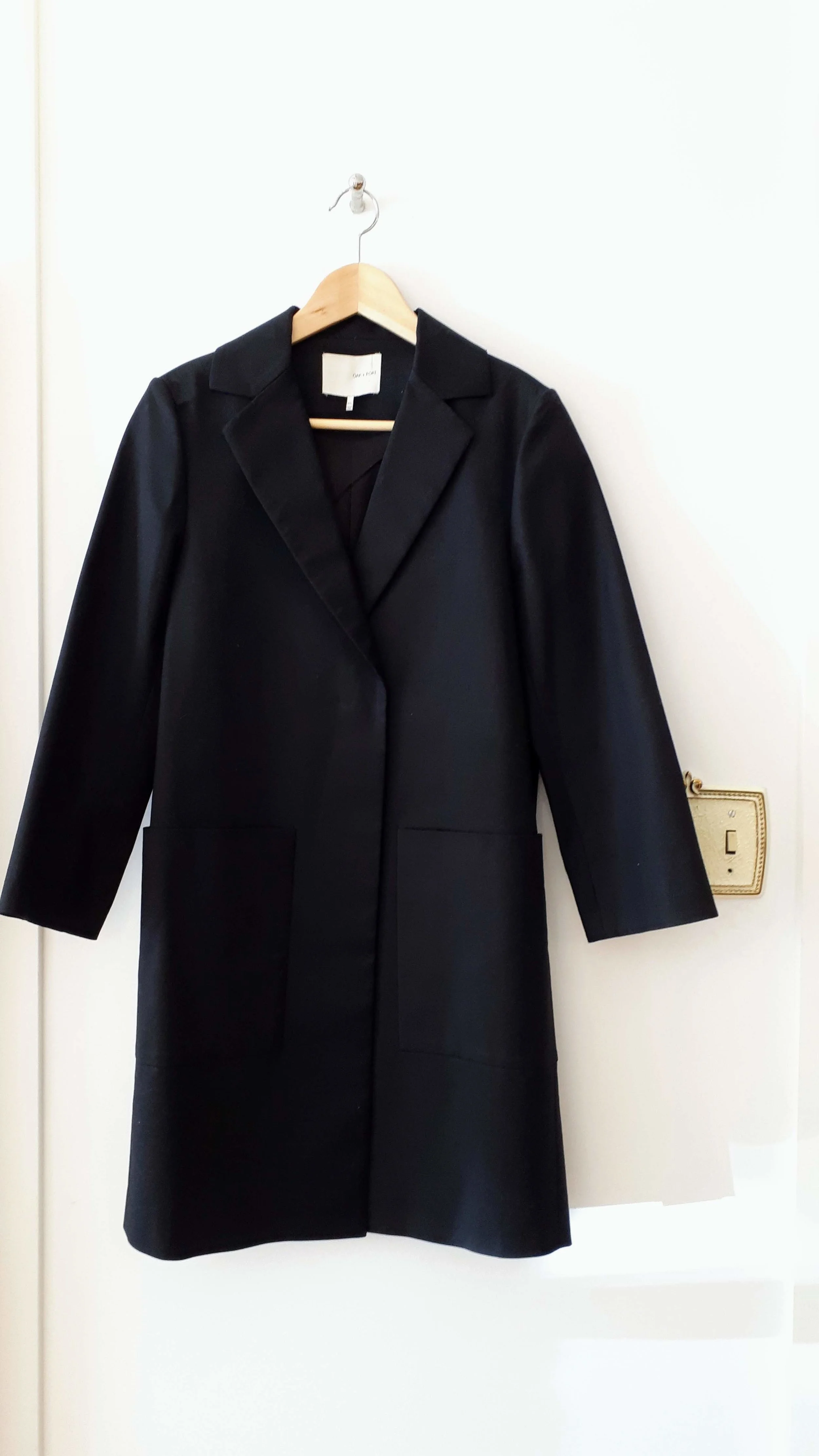 Oak + Fort coat; Size XS, $72