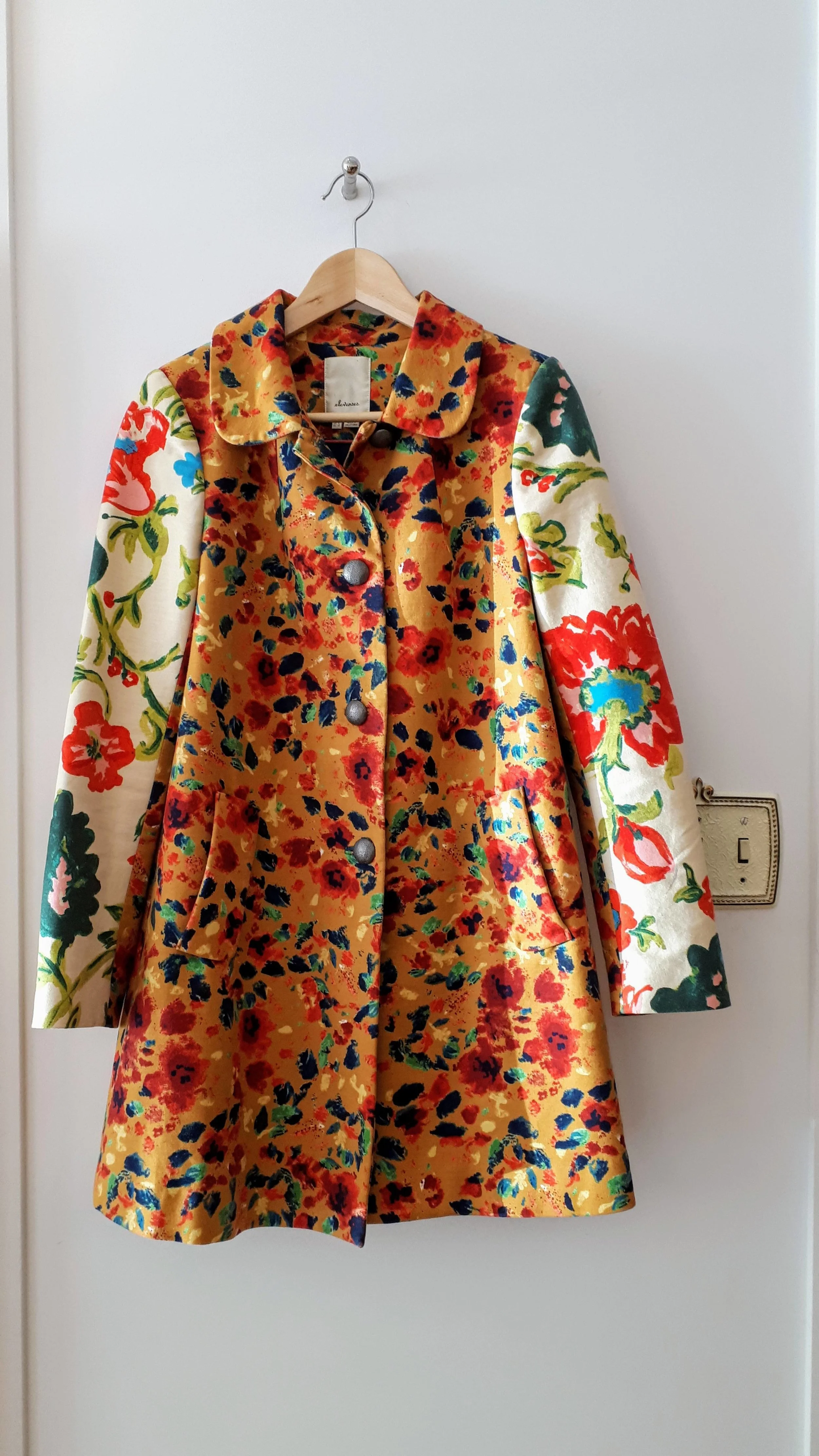 Elevenses coat; Size 6, $58