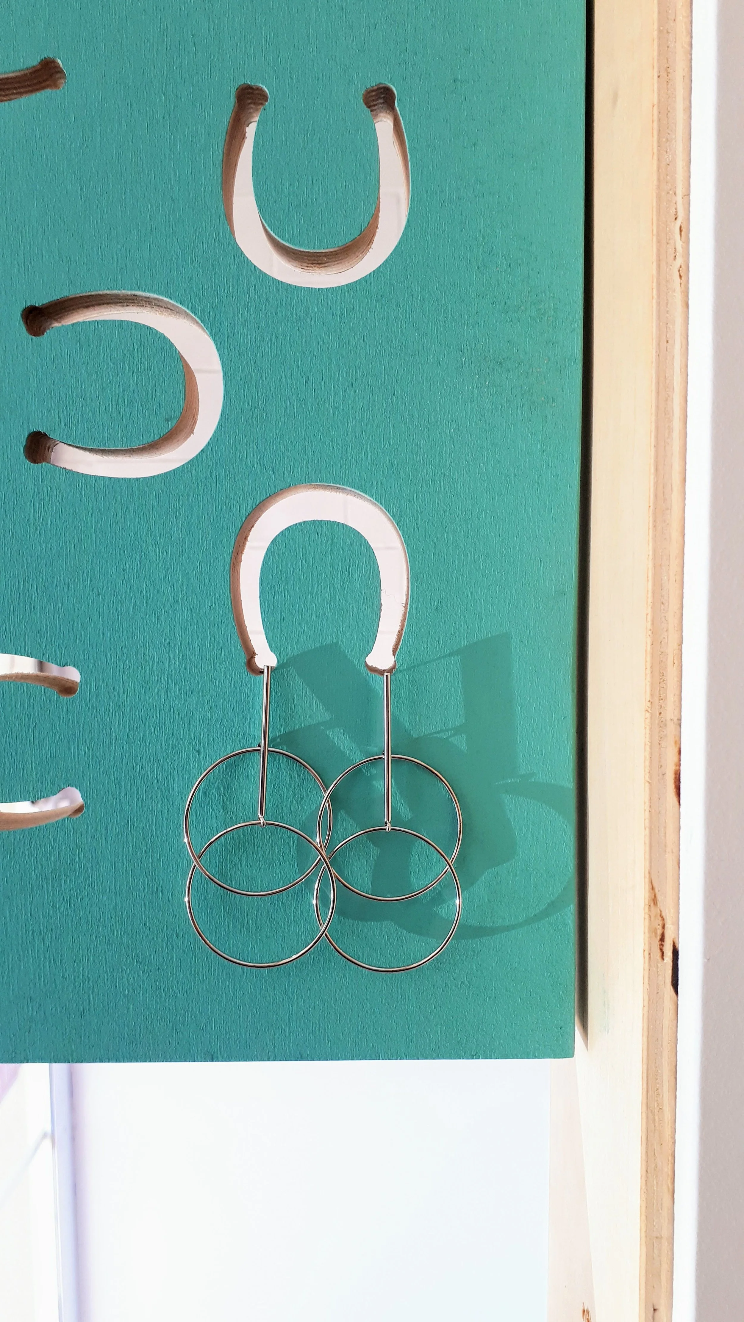 Earrings, $22