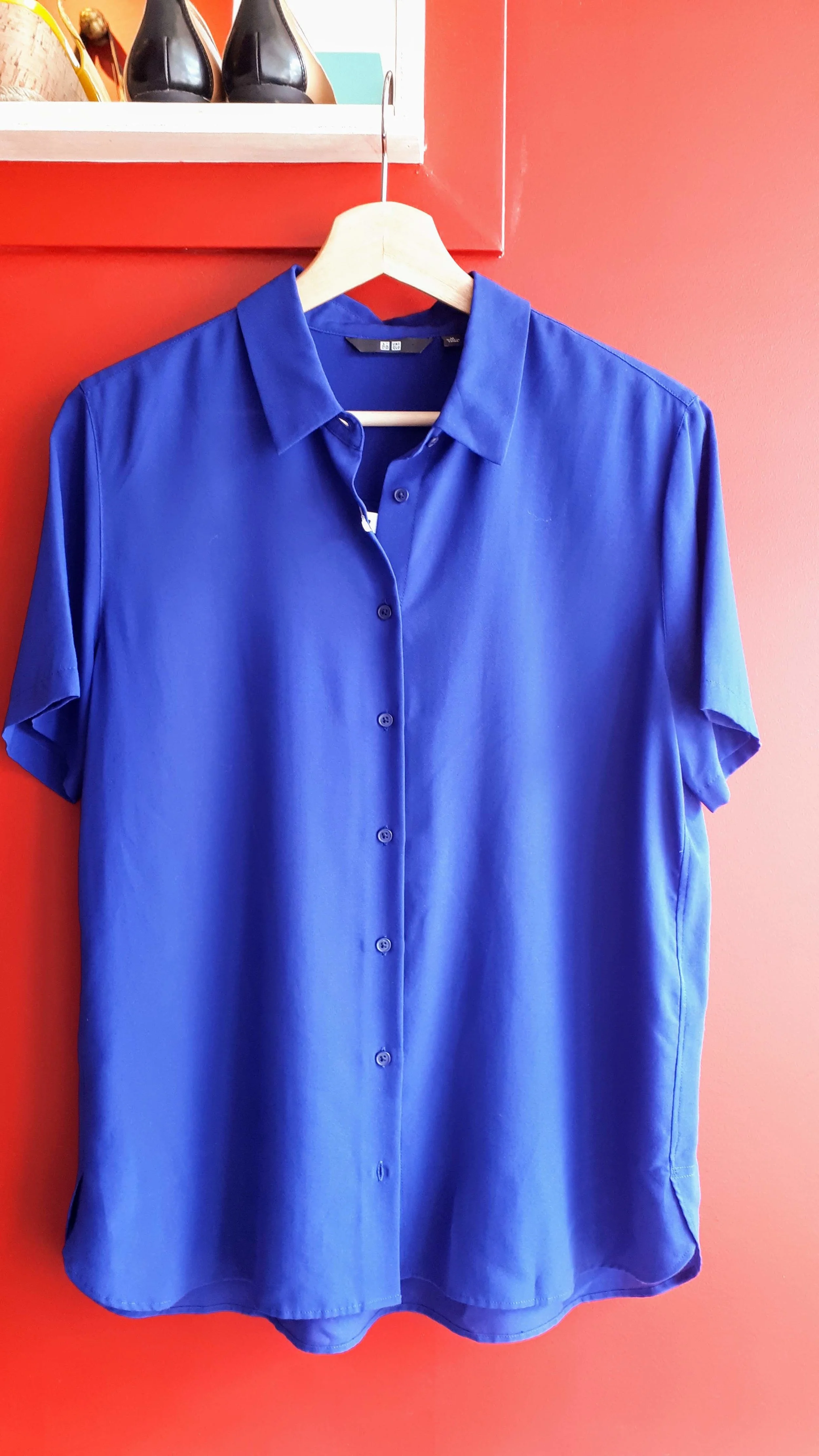 Uniqlo top (NWT); Size M, $22