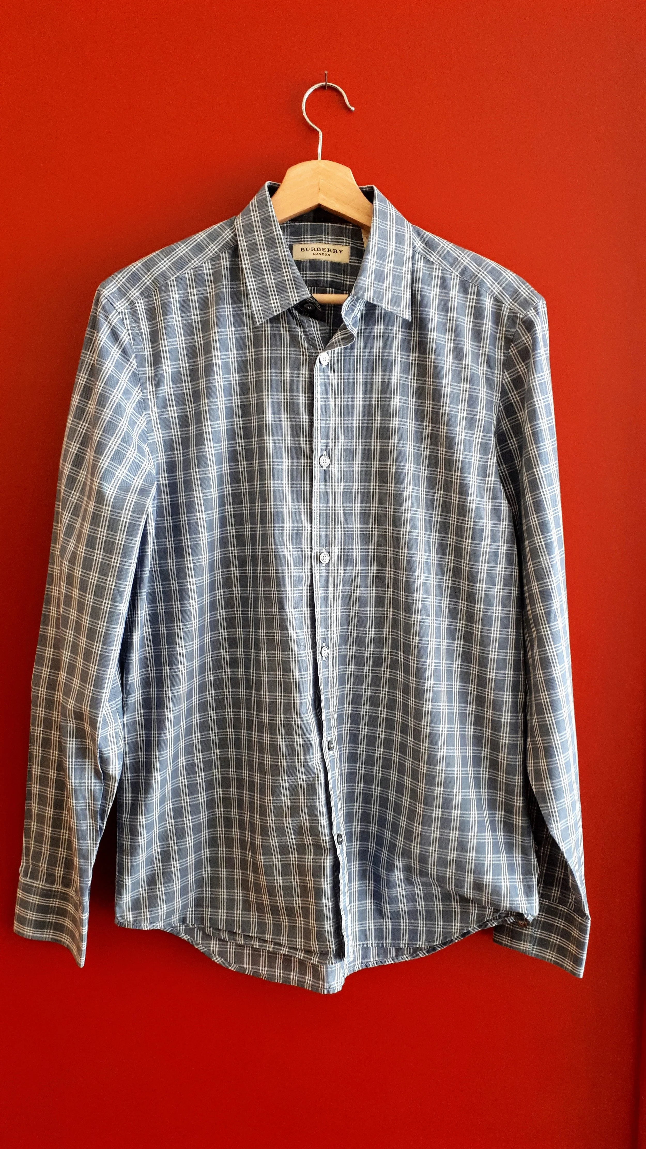 Burberry shirt; Men’s size M, $62