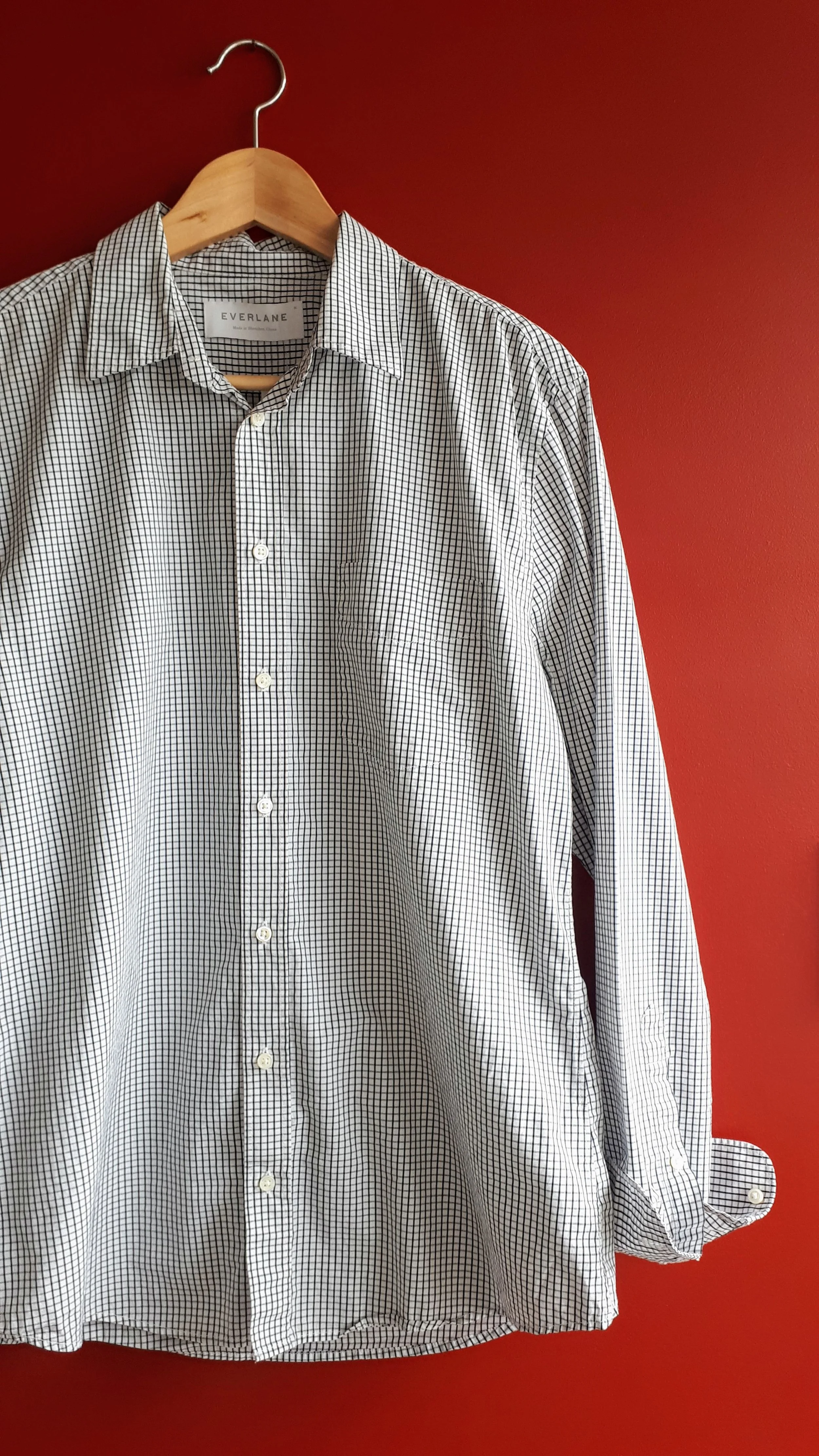 Everlane shirt; Men’s size M, $26