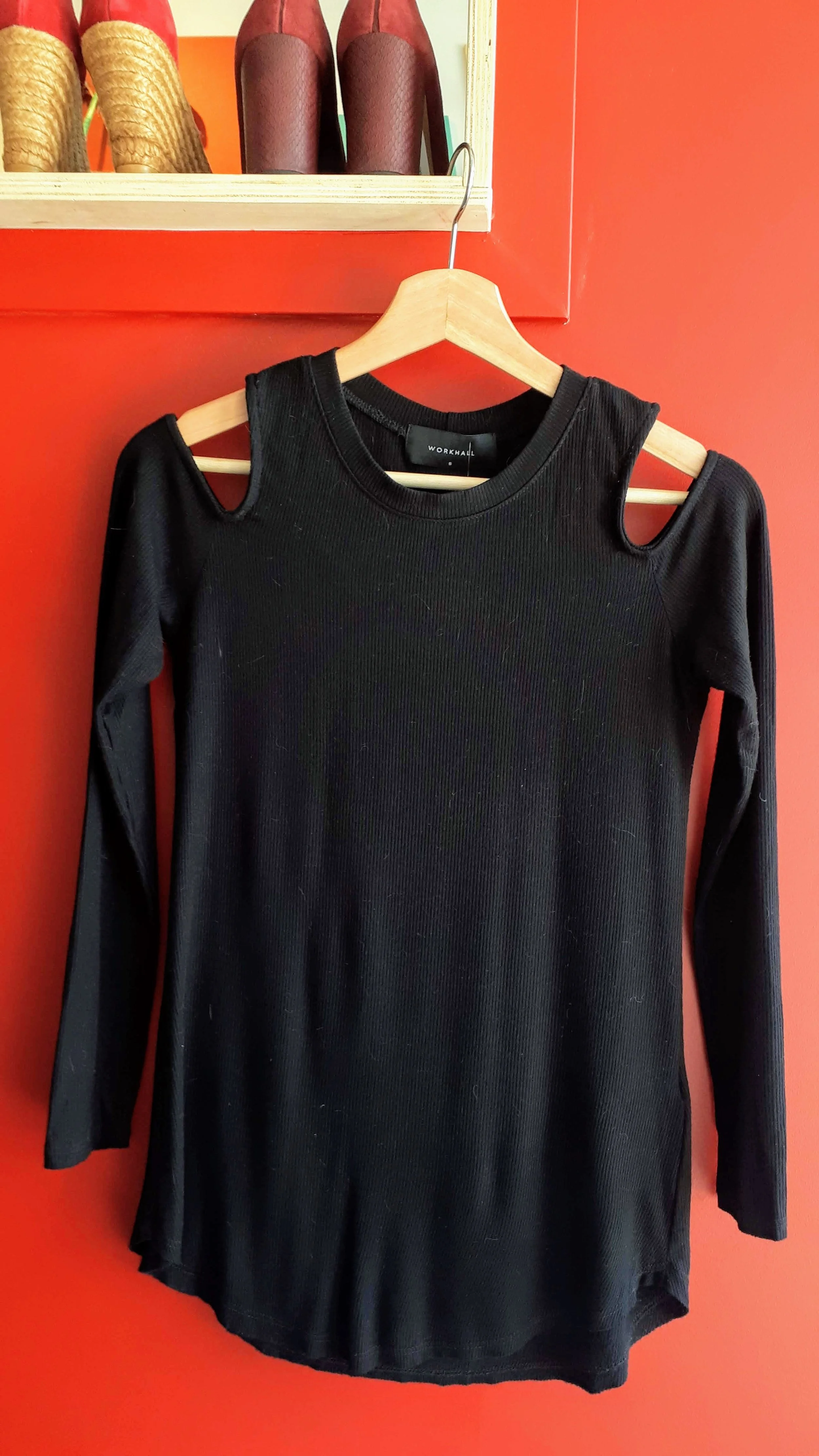 Workhall top; Size S, $32