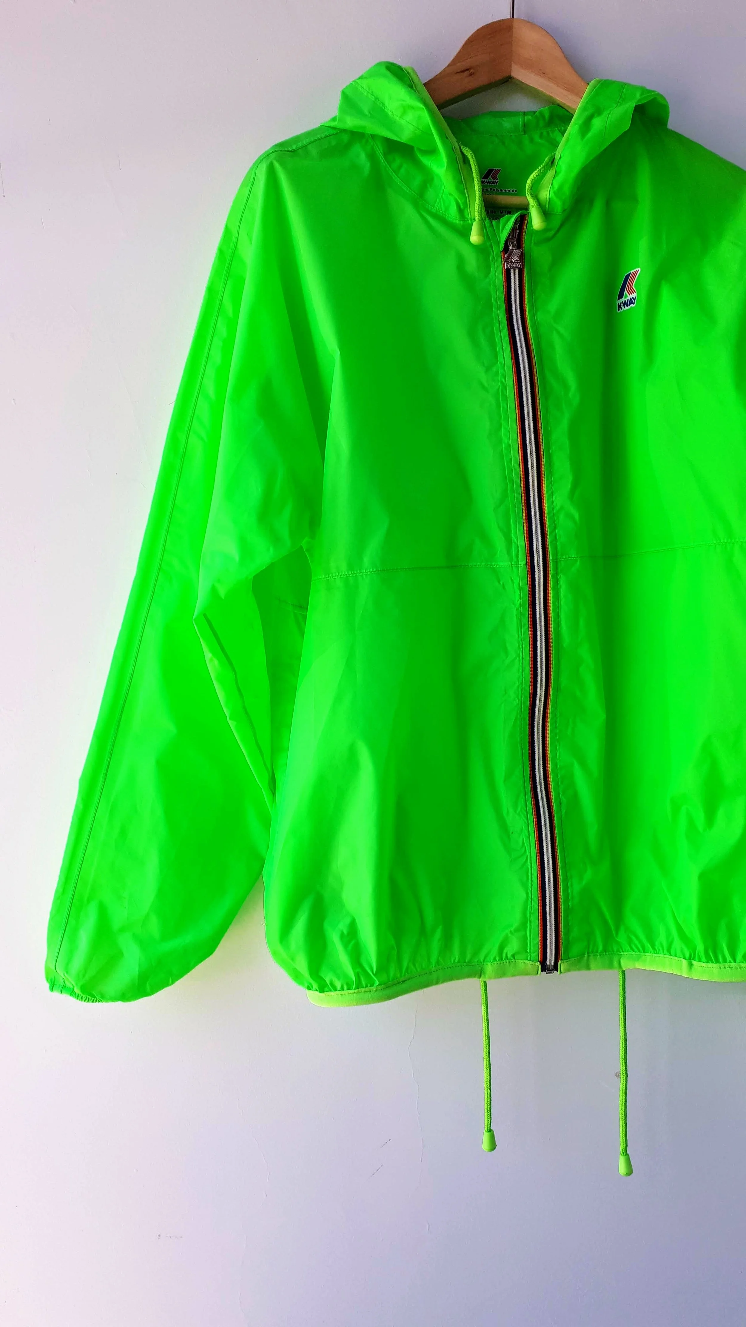 K-Way jacket; Men’s size M, $48