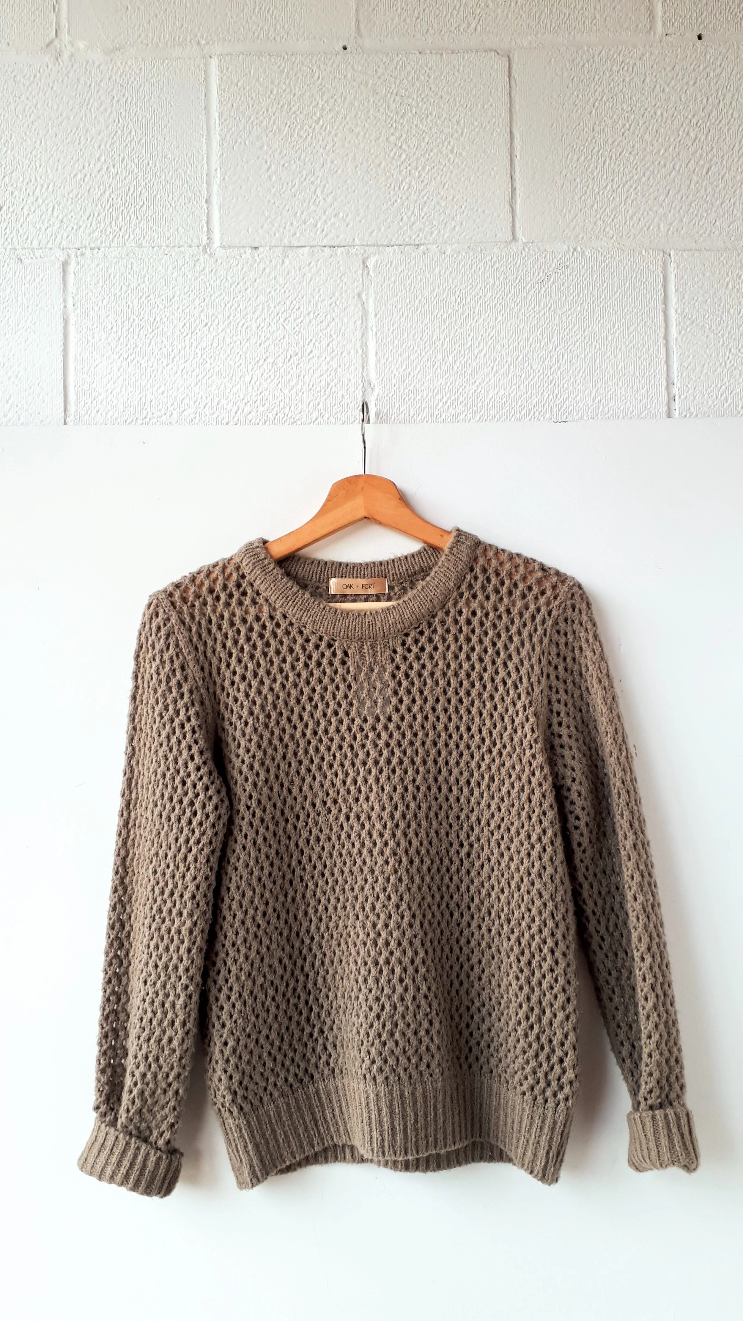 Oak + Fort; Size S, $30 (on sale for $15)