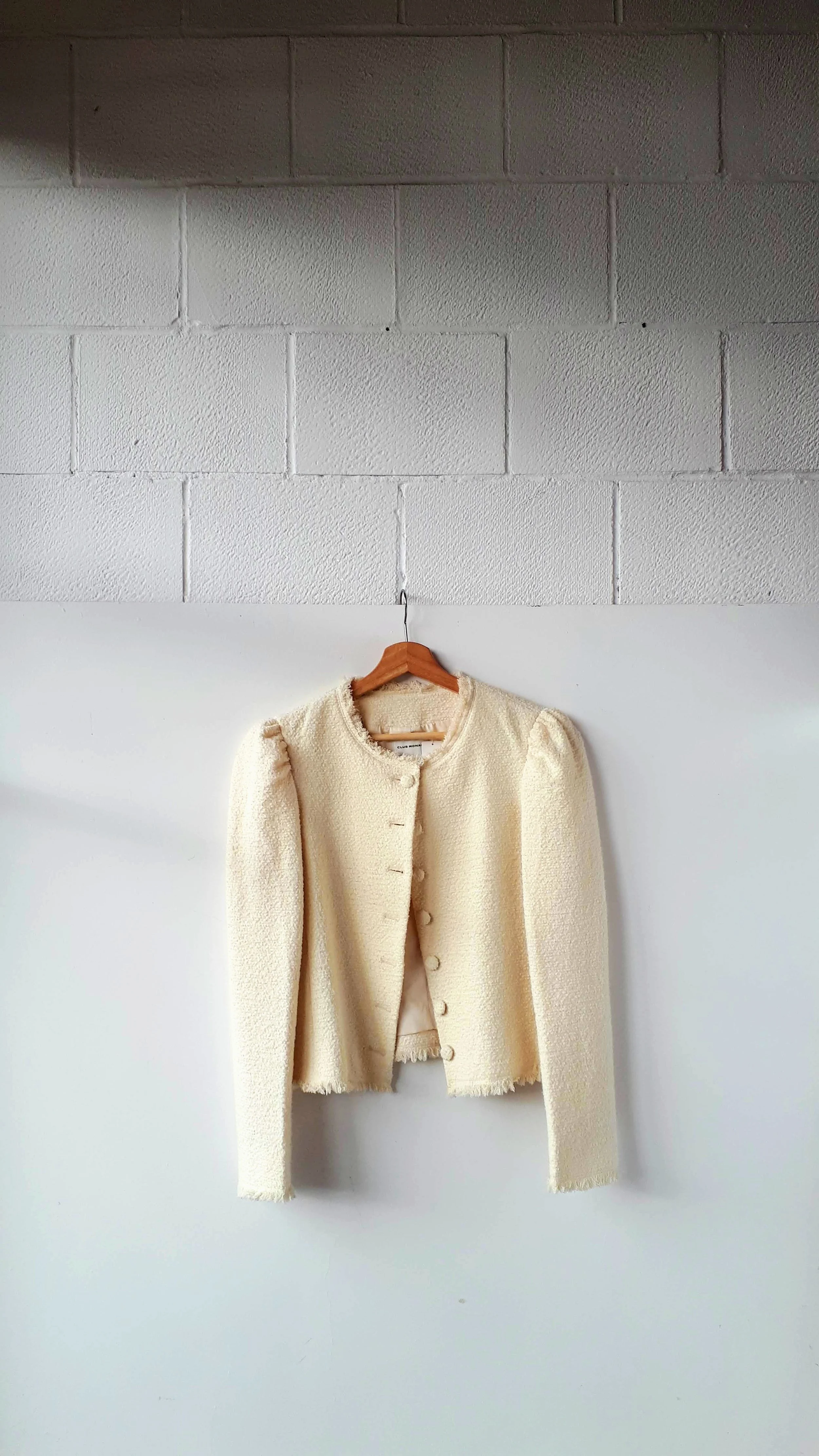 Club Monaco jacket; Size 10, $42