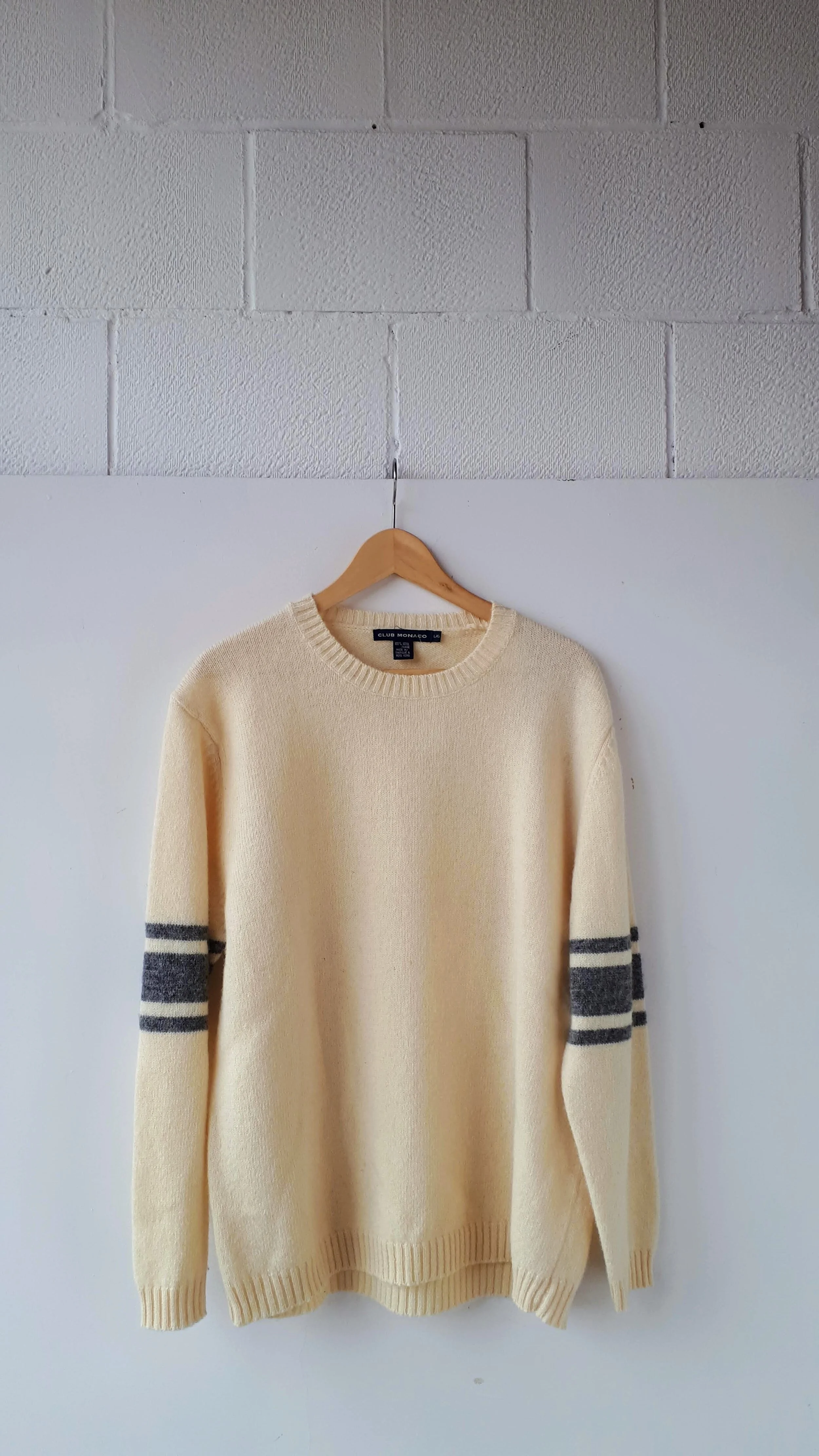 Club Monaco sweater; Men’s size L, $40