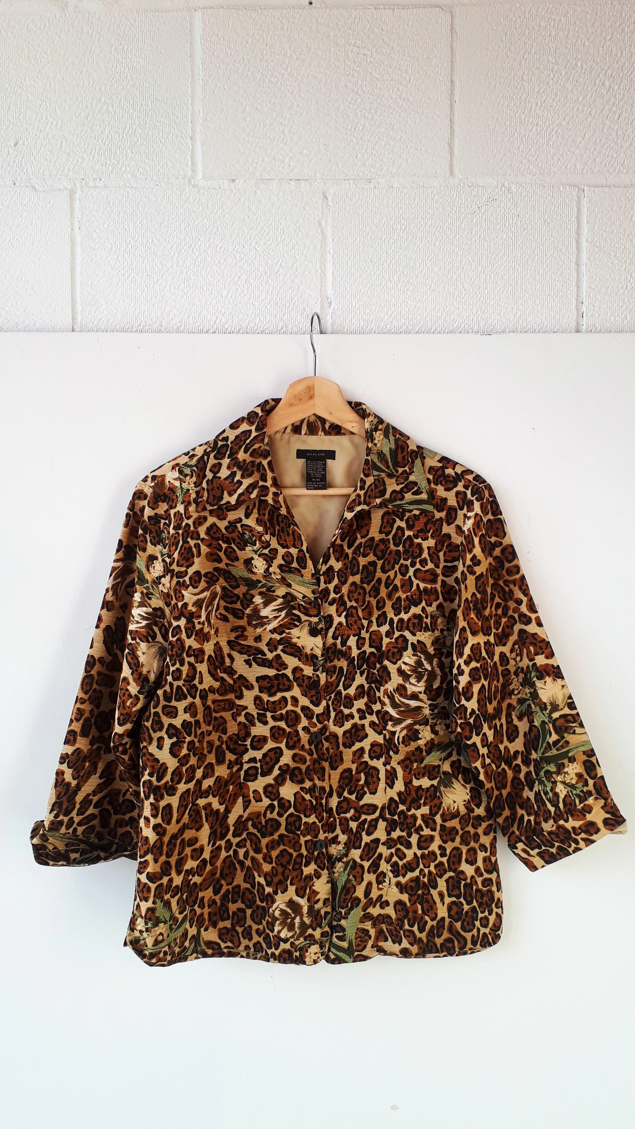 Silkland shirt; Size M $28 (on sale for $12!)