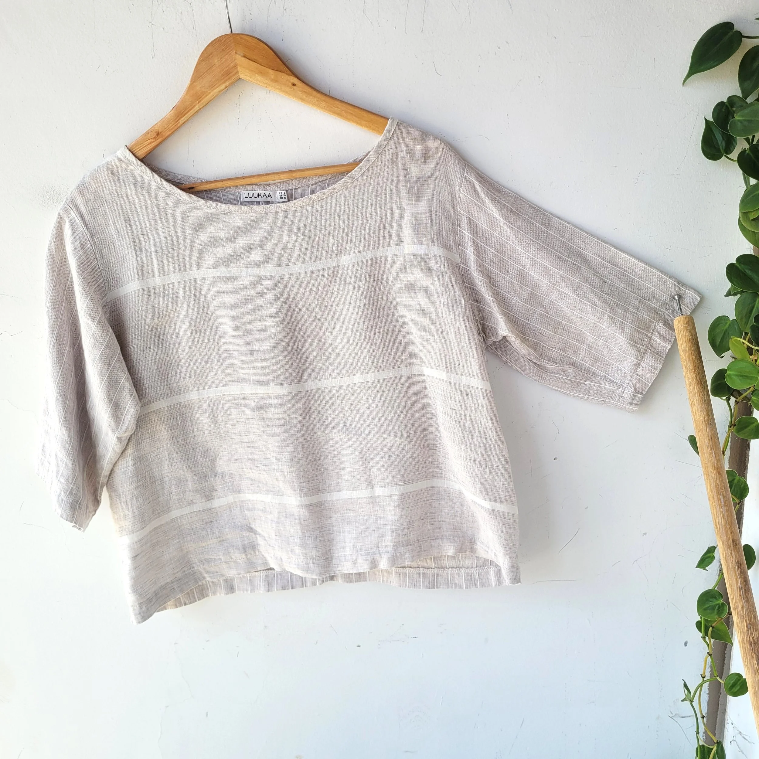 Luukaa Linen Top, Size 10