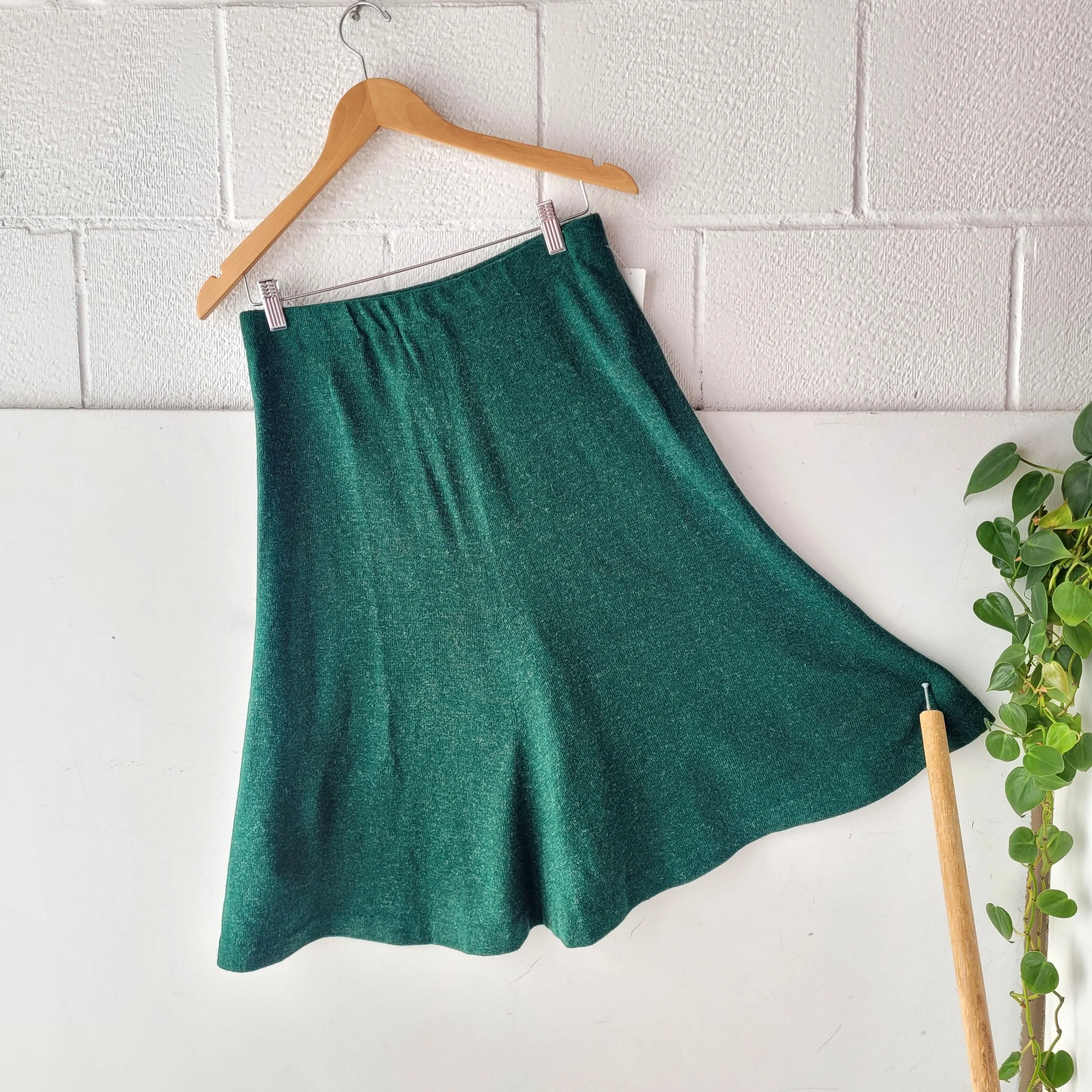 Vintage Wool Skirt, Size