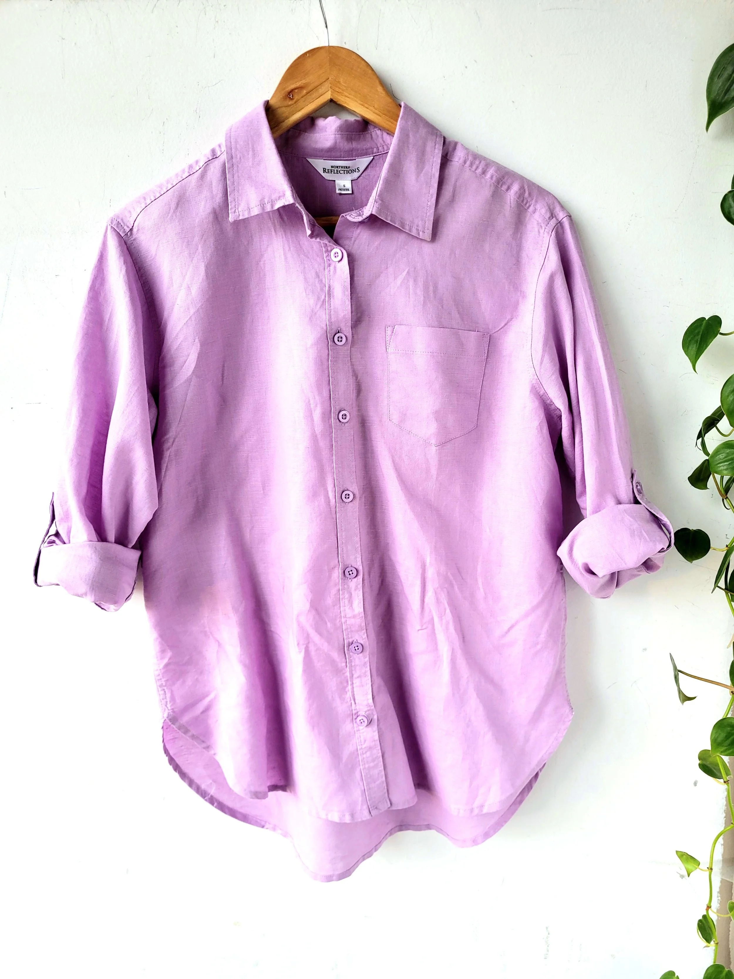 Linen Shirt, Size M