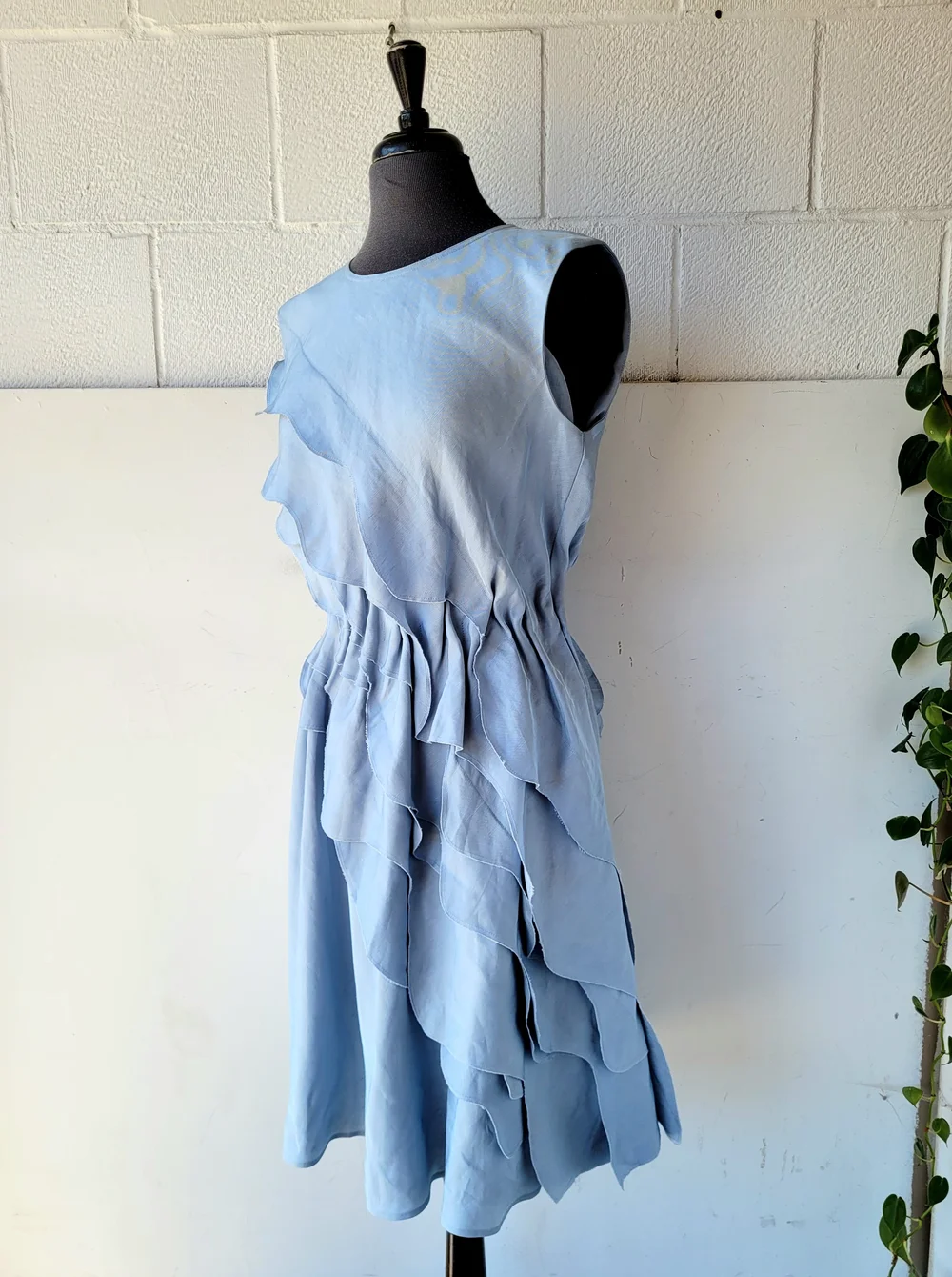 cos layered linen dress COS Layered Linen Dress