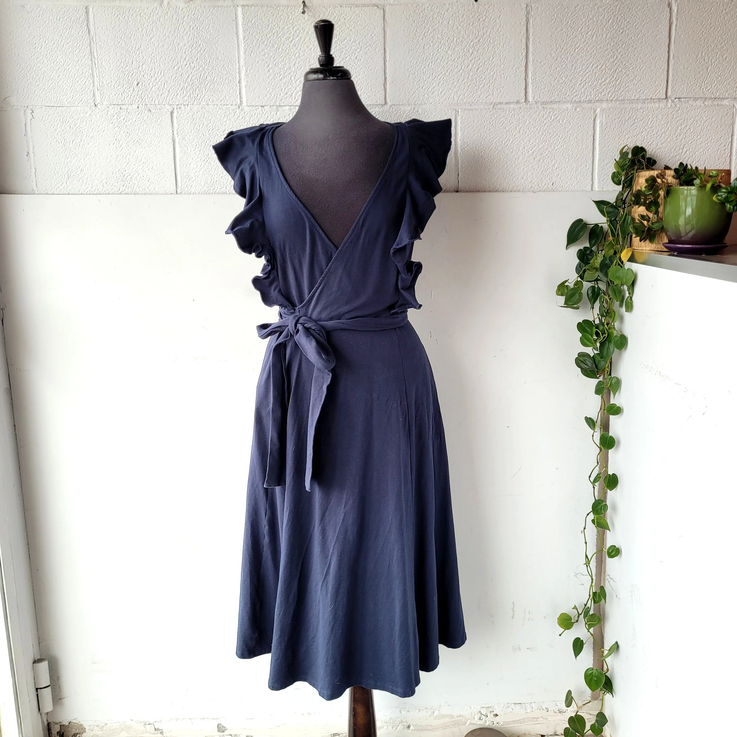 eShakti Wrap Dress, Size M
