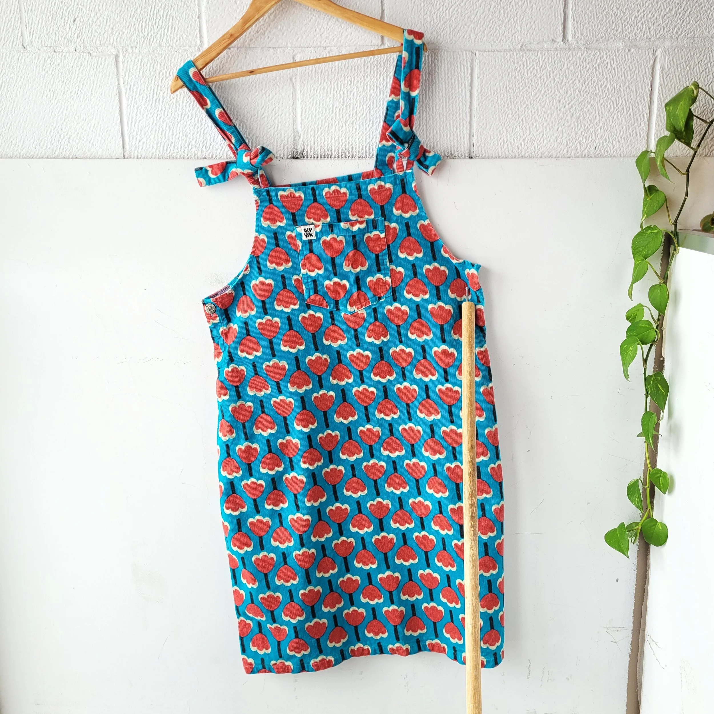 Lucy + Yak Pinafore, Size L/XL