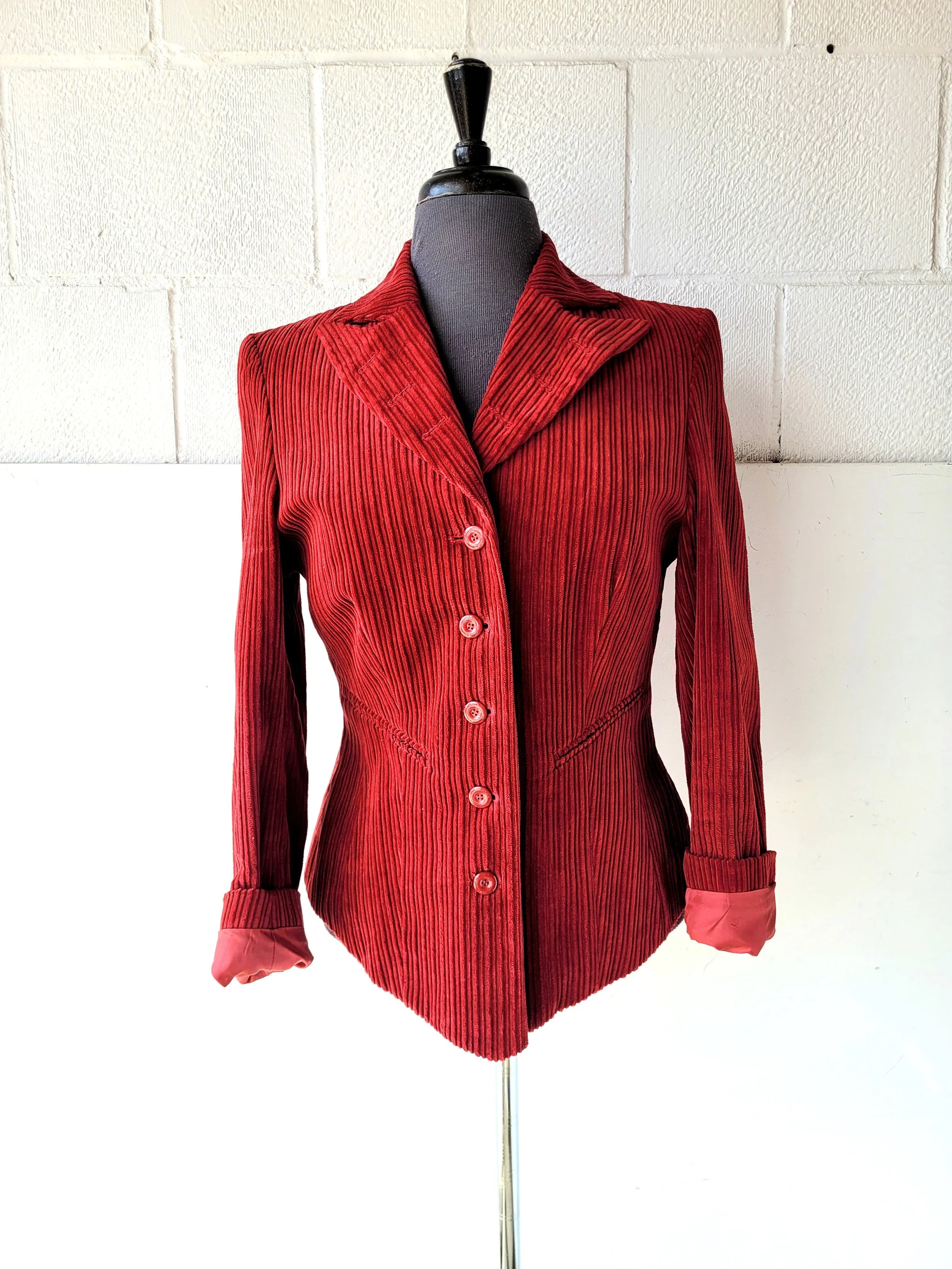 Vintage Corduroy Blazer, Size S/M