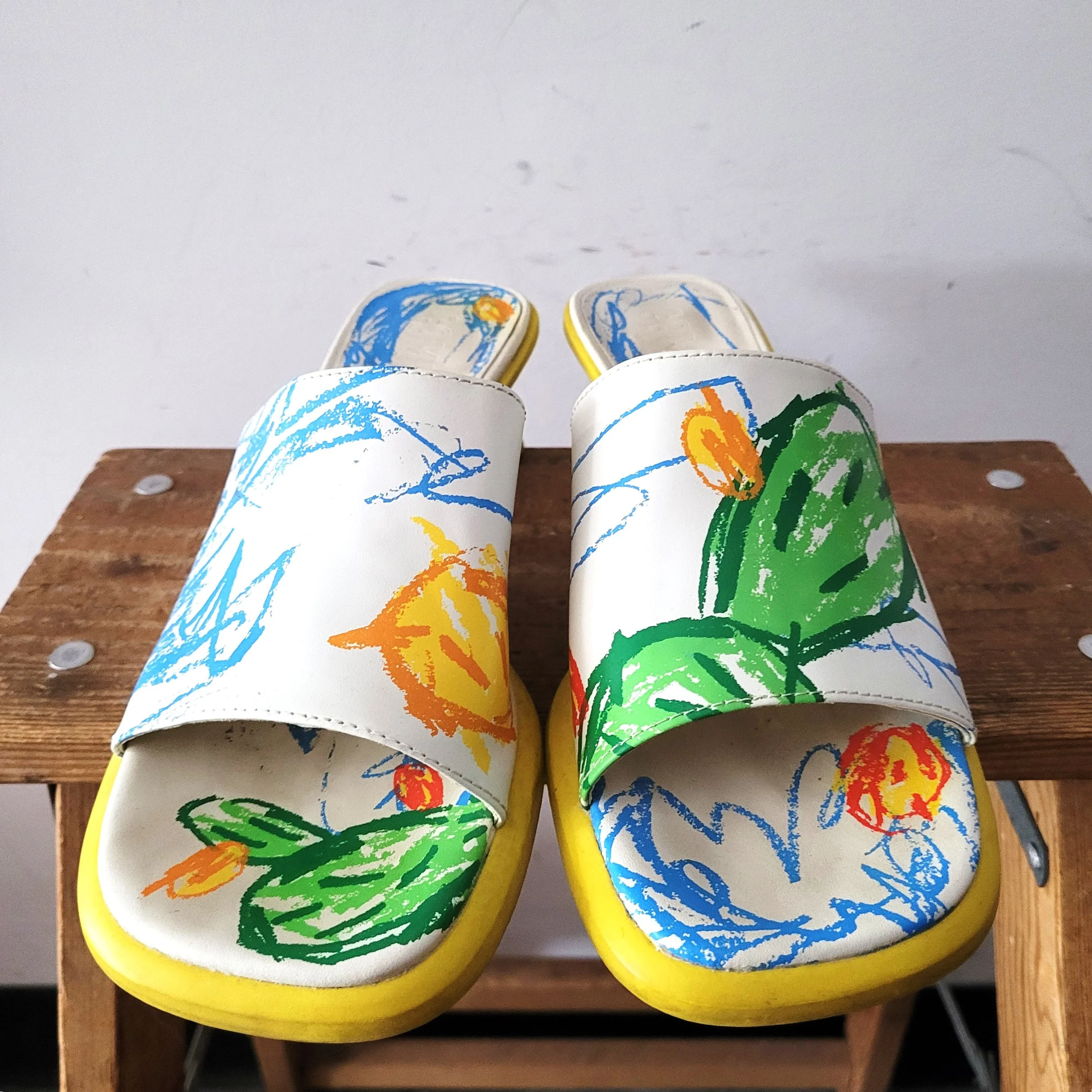 Camper Twins Sandals, Size 38