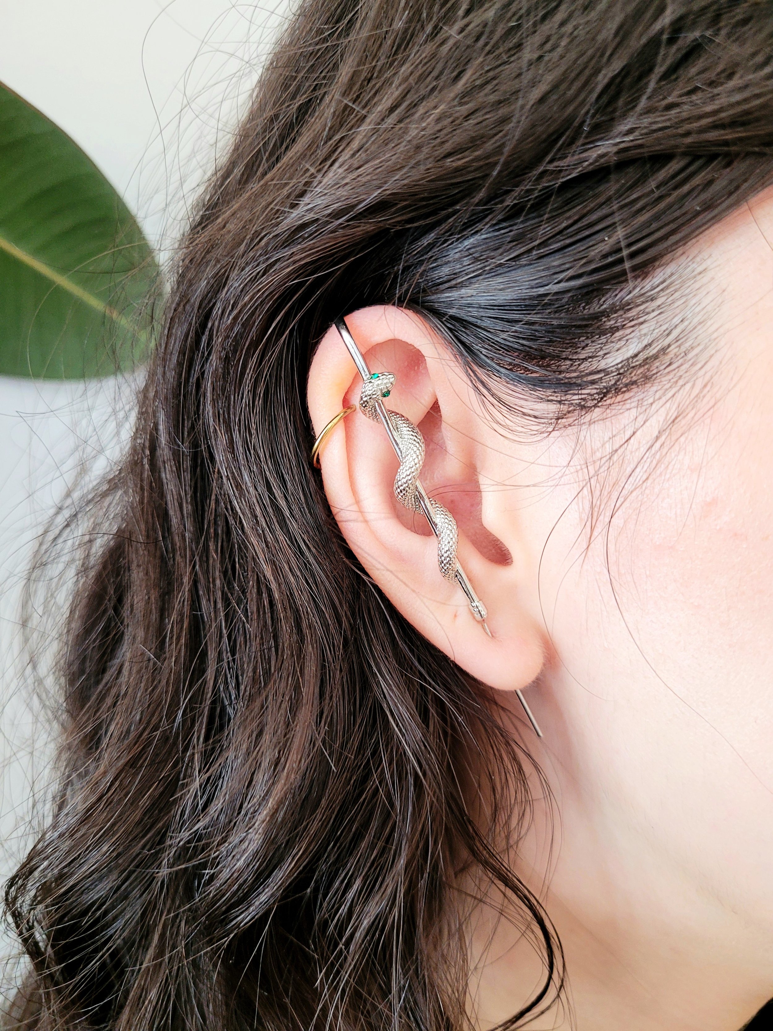 Snake Ear Pin