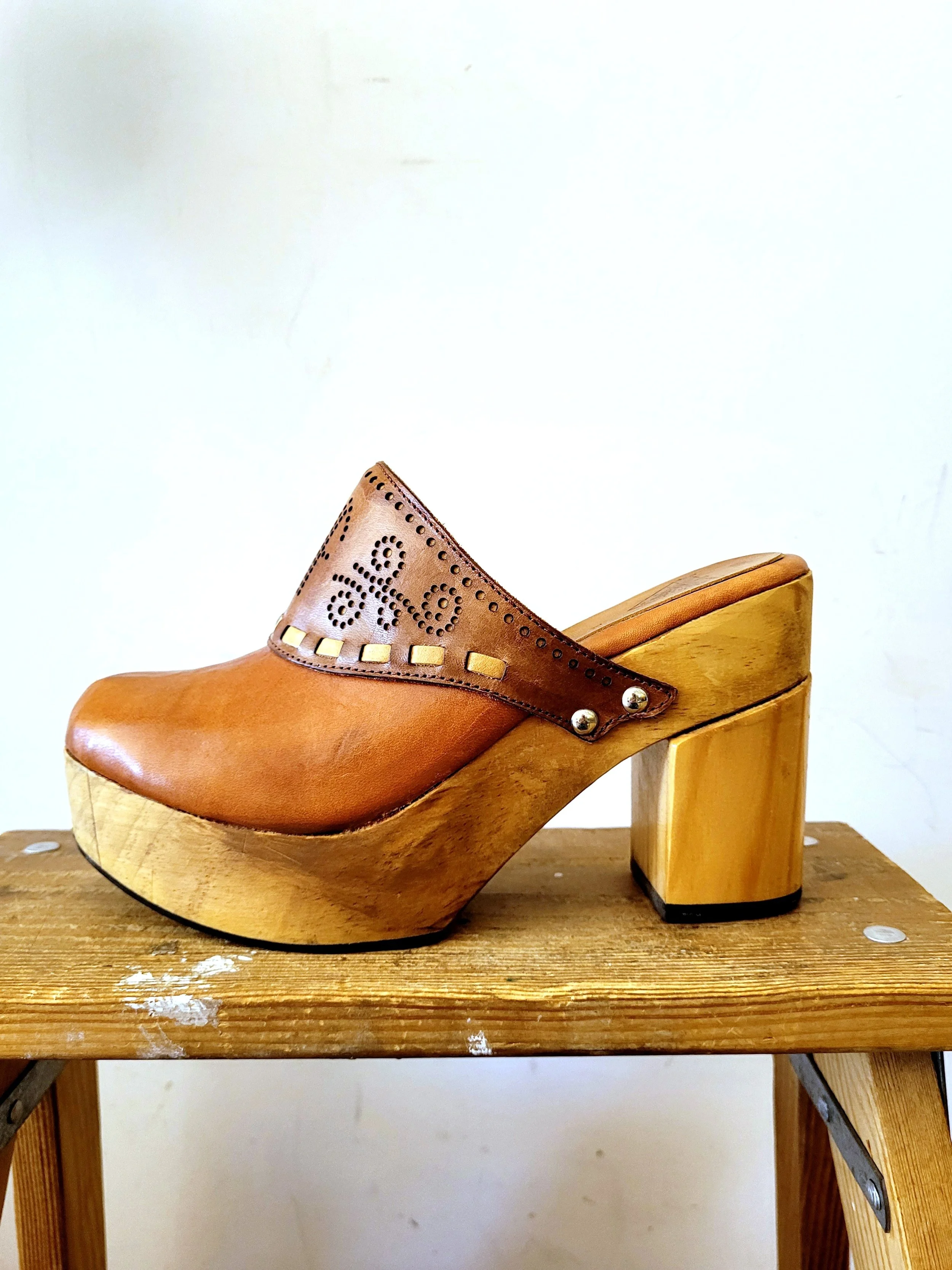 Fluevog Platform Clog, Size 7