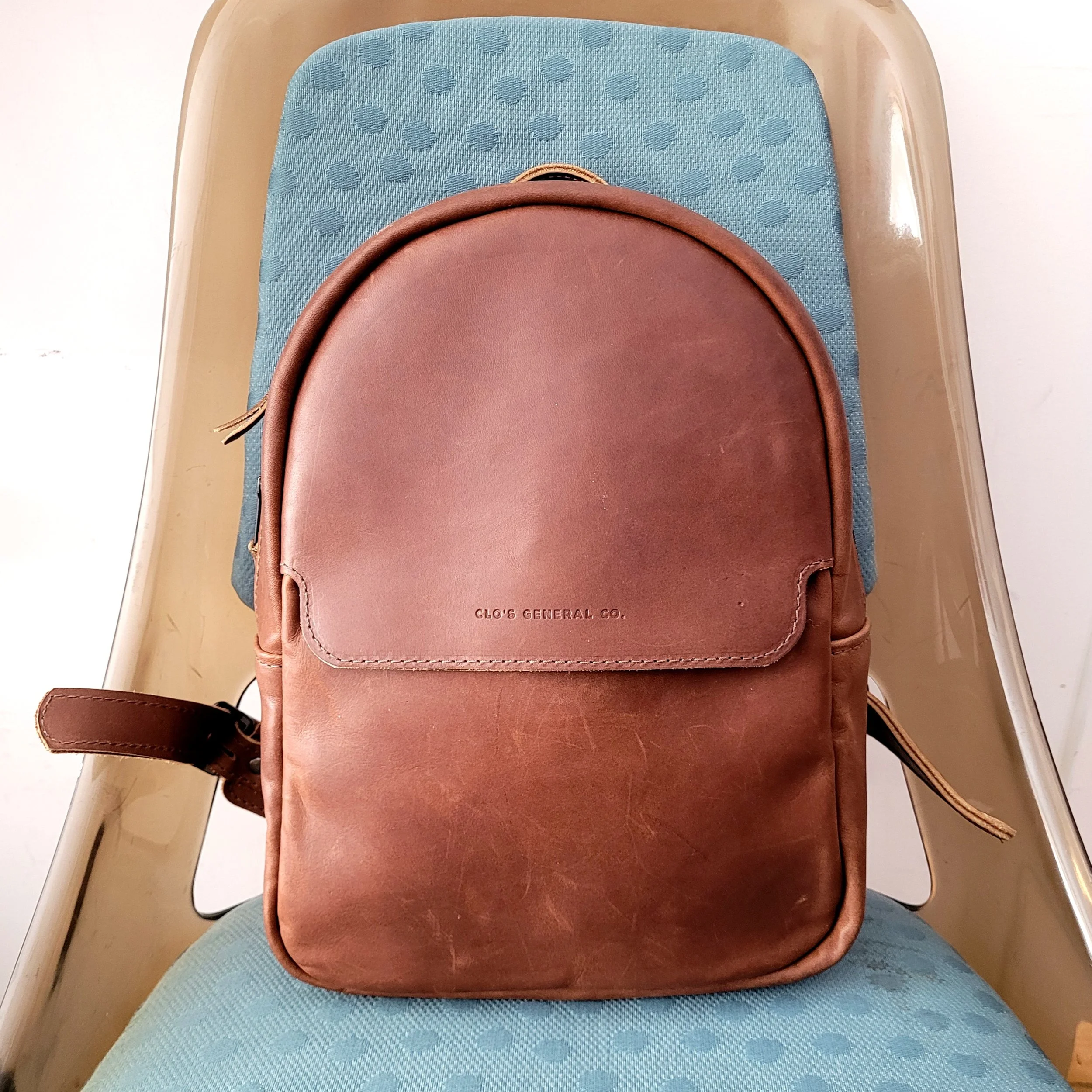 Clo's General Leather Co. Backpack