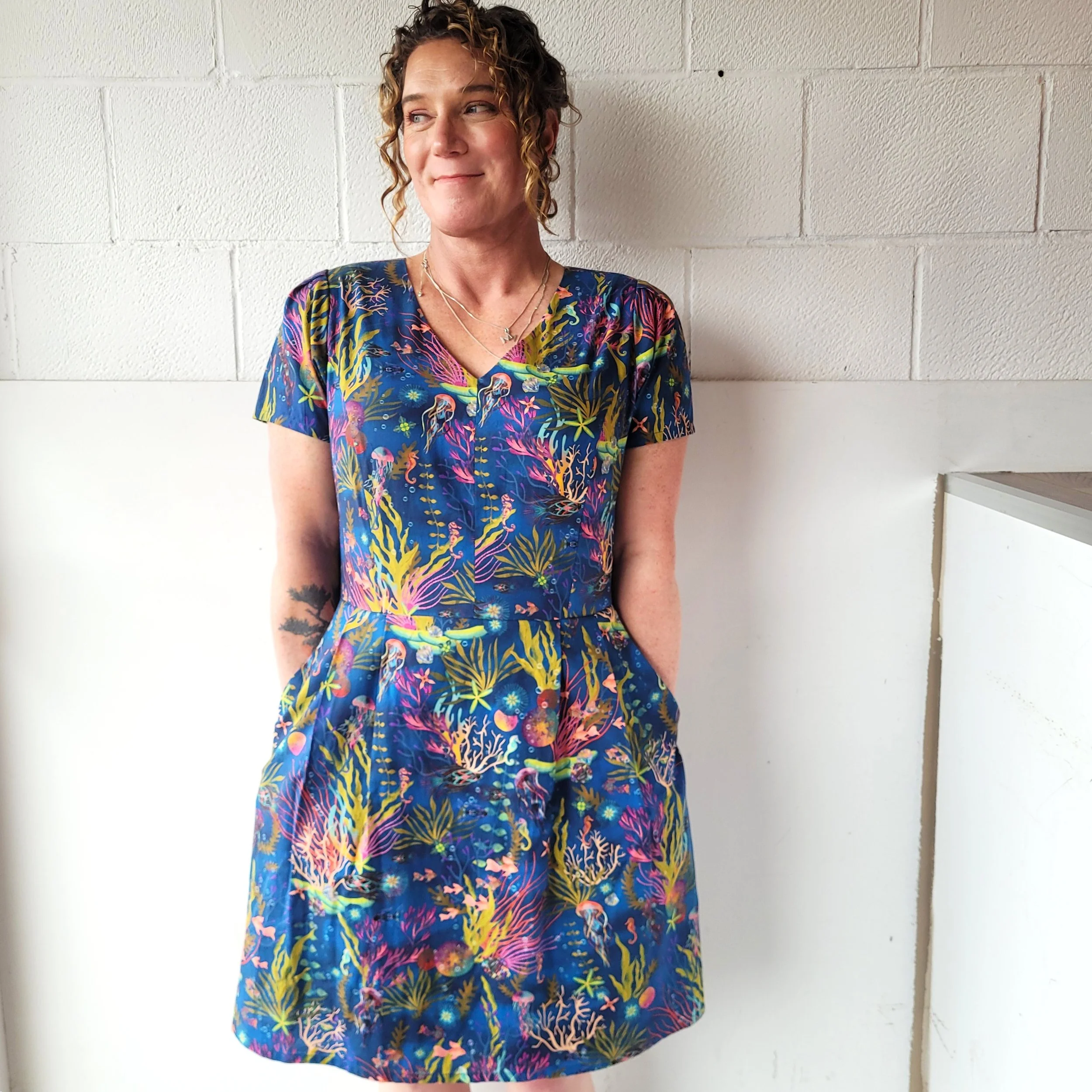 Under The Sea Dress from Birds of N.A. / Sizes 2-20