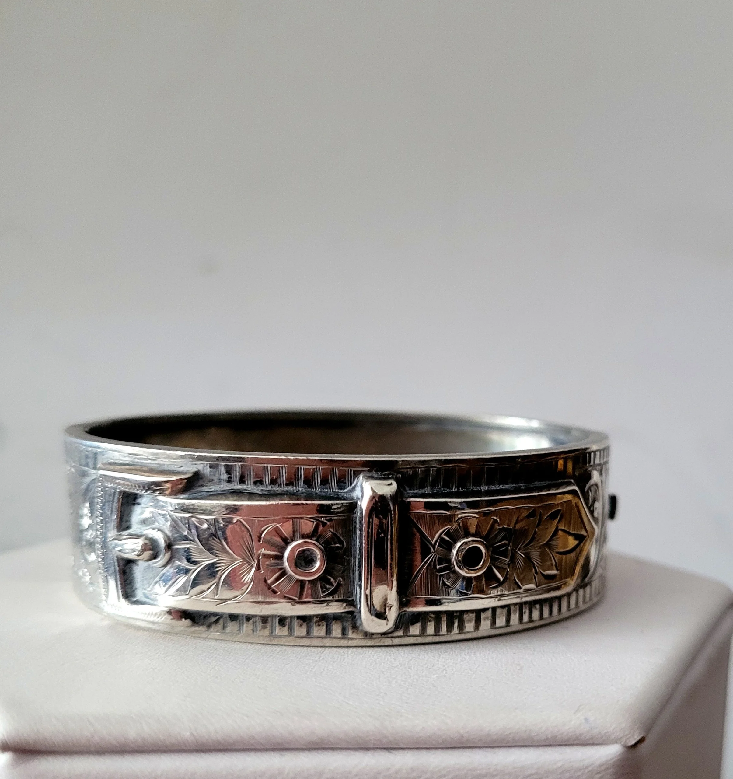 Silver Belt Bracelet