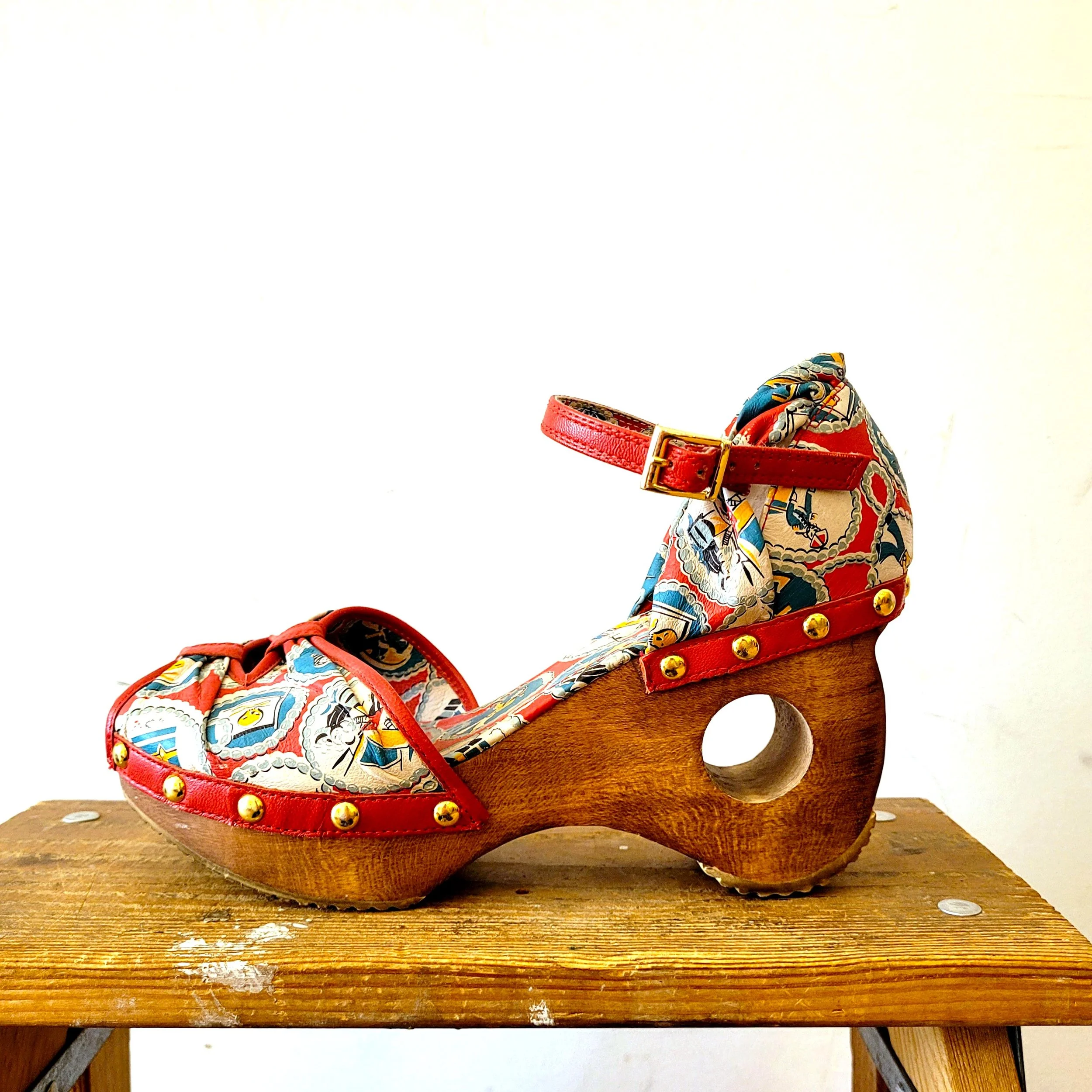 Wedges Sandals, Size 38