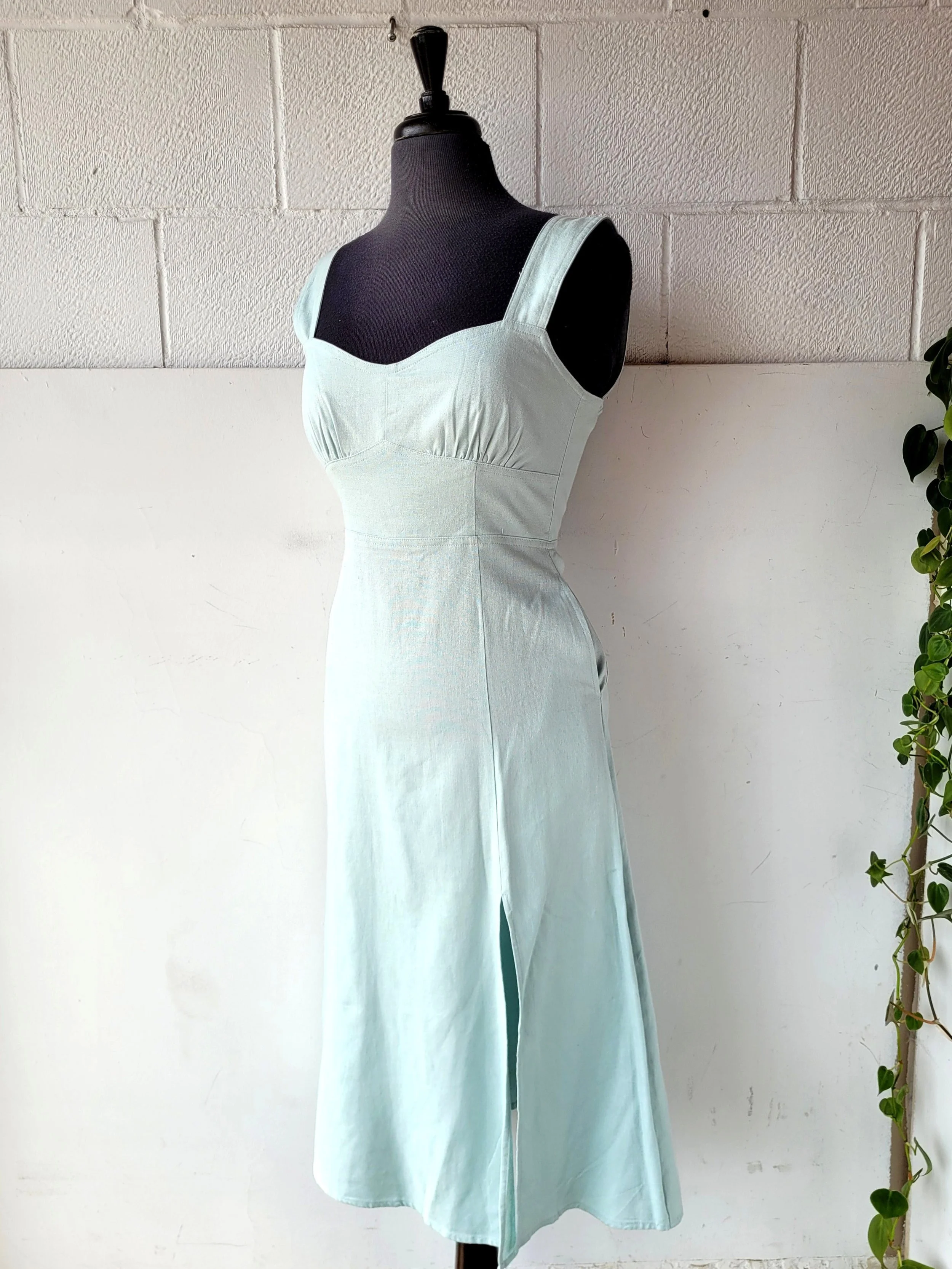 Linen Dress, Size S