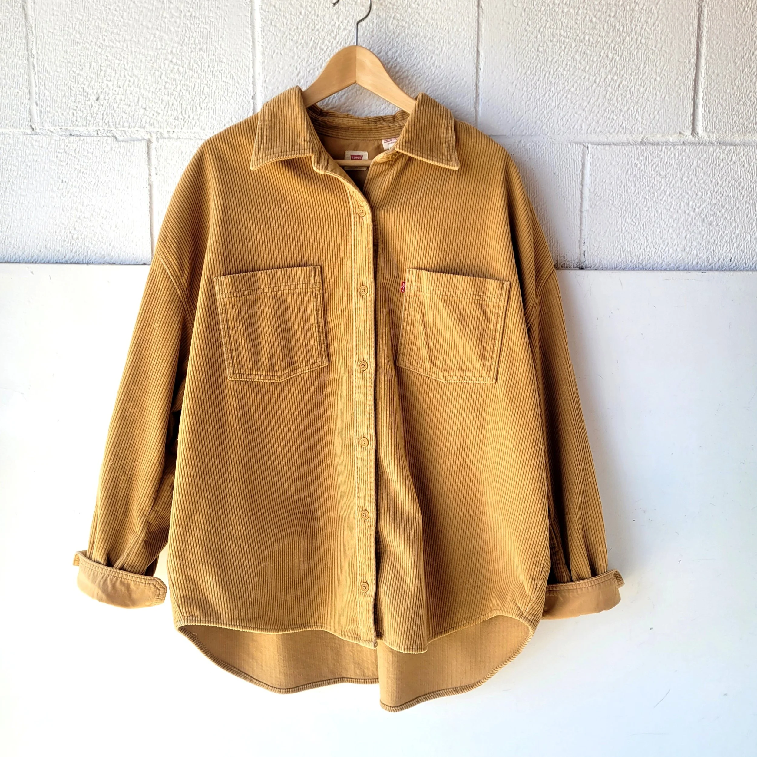Corduroy Coat, Size XL