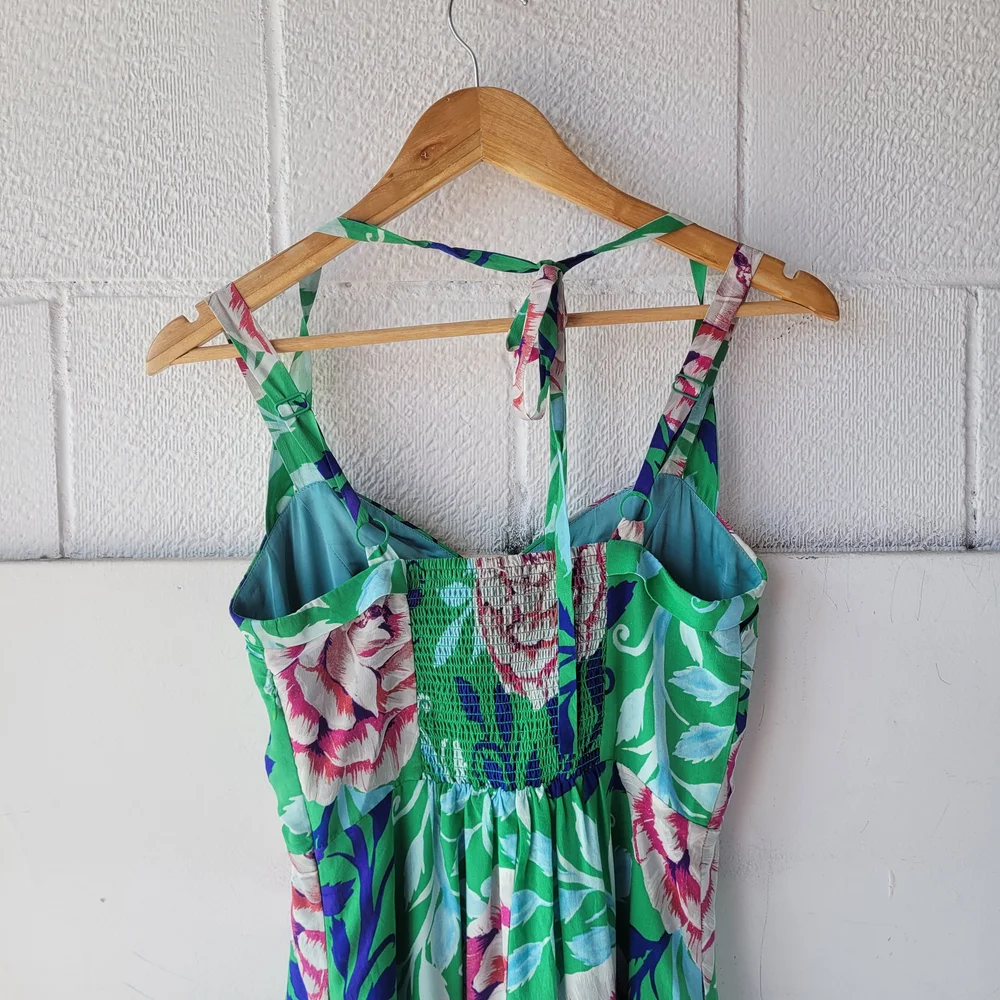 Anthropologie Silk Dress, Size S Red Pony Consignment Anthropologie Silk Dress, Size S Red Pony Consignment