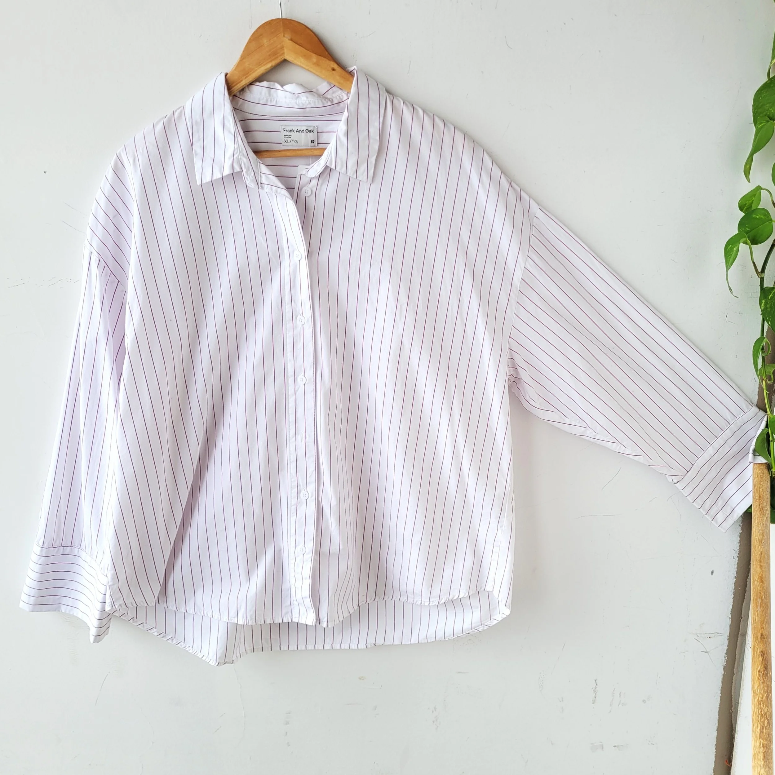 Frank + Oak Shirt, Size XL