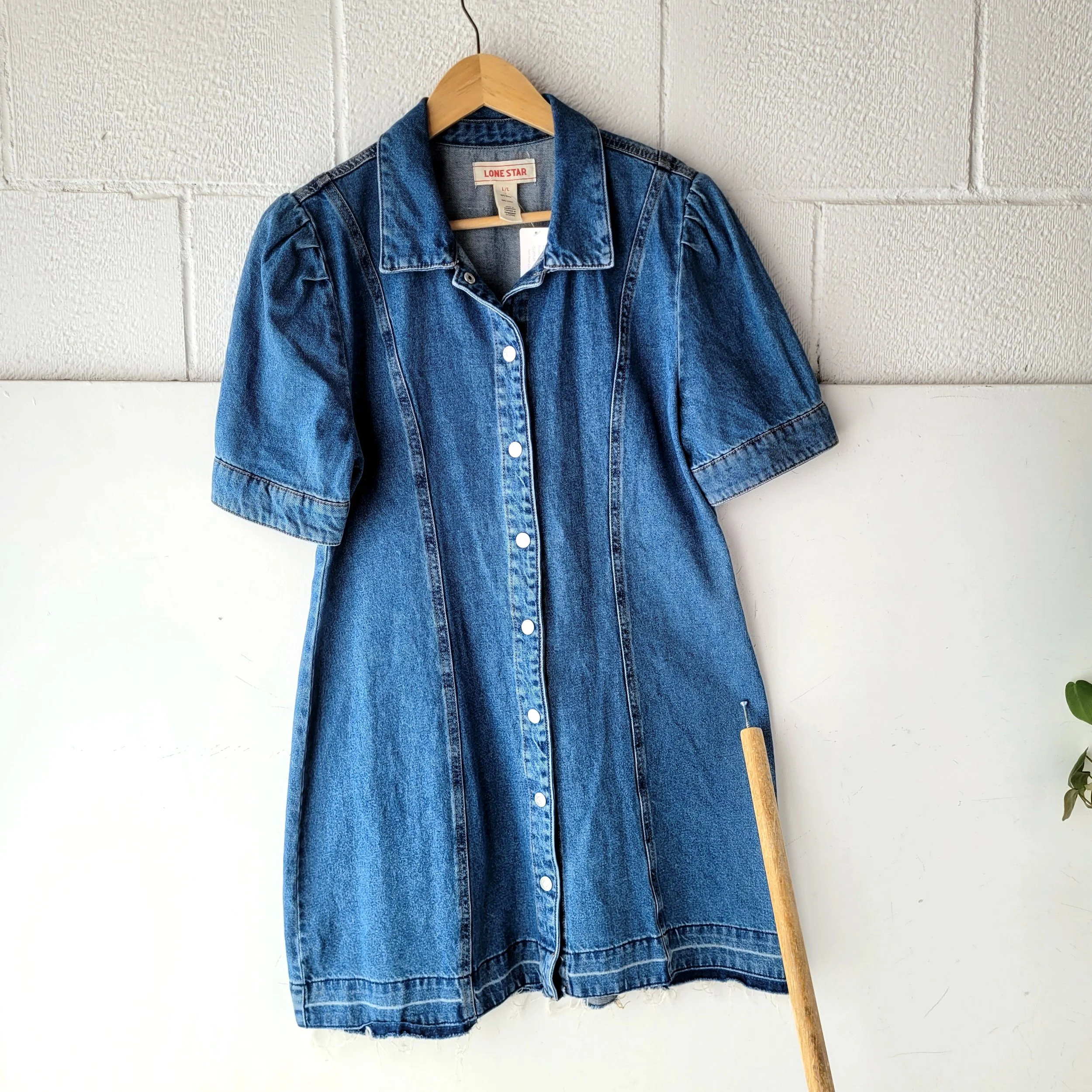 Denim Dress, Size L