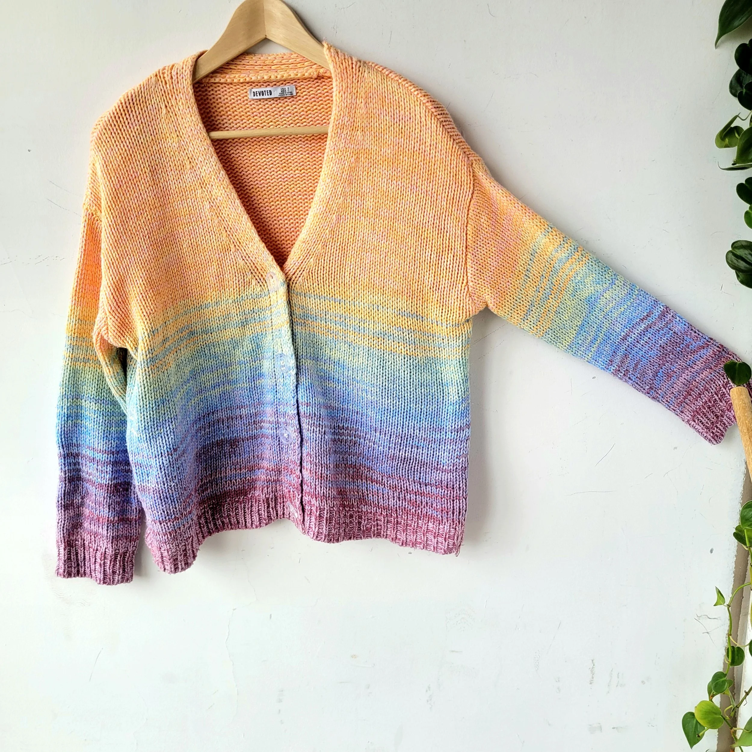 Pastel Cardi, Size M