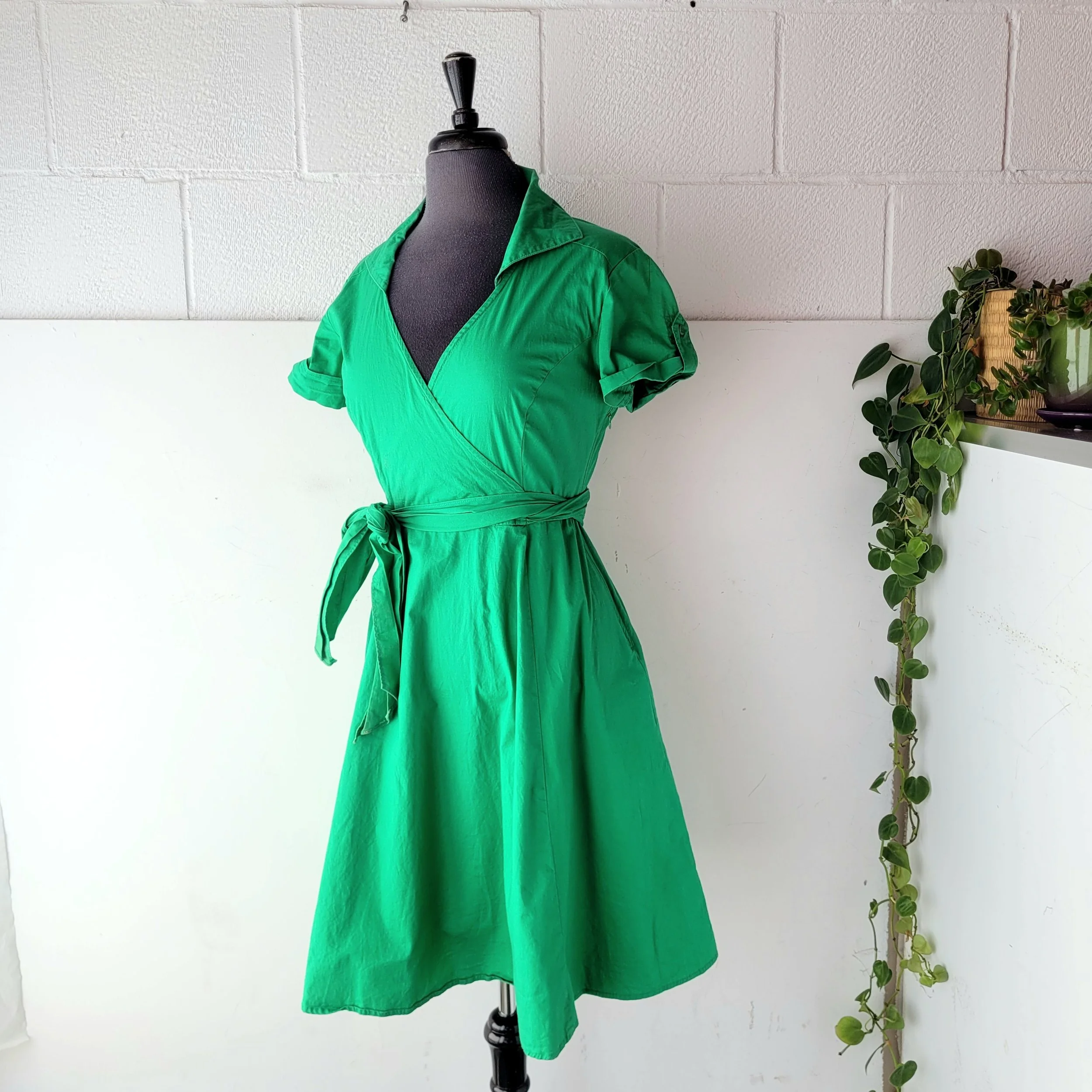 Wrap Dress, Size 8