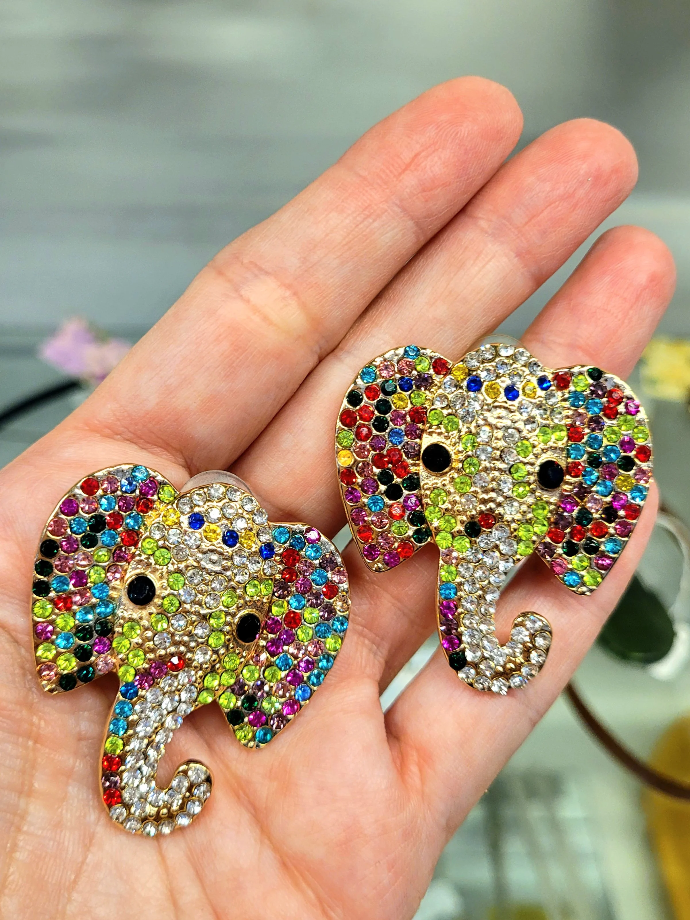 Elephant Earrings