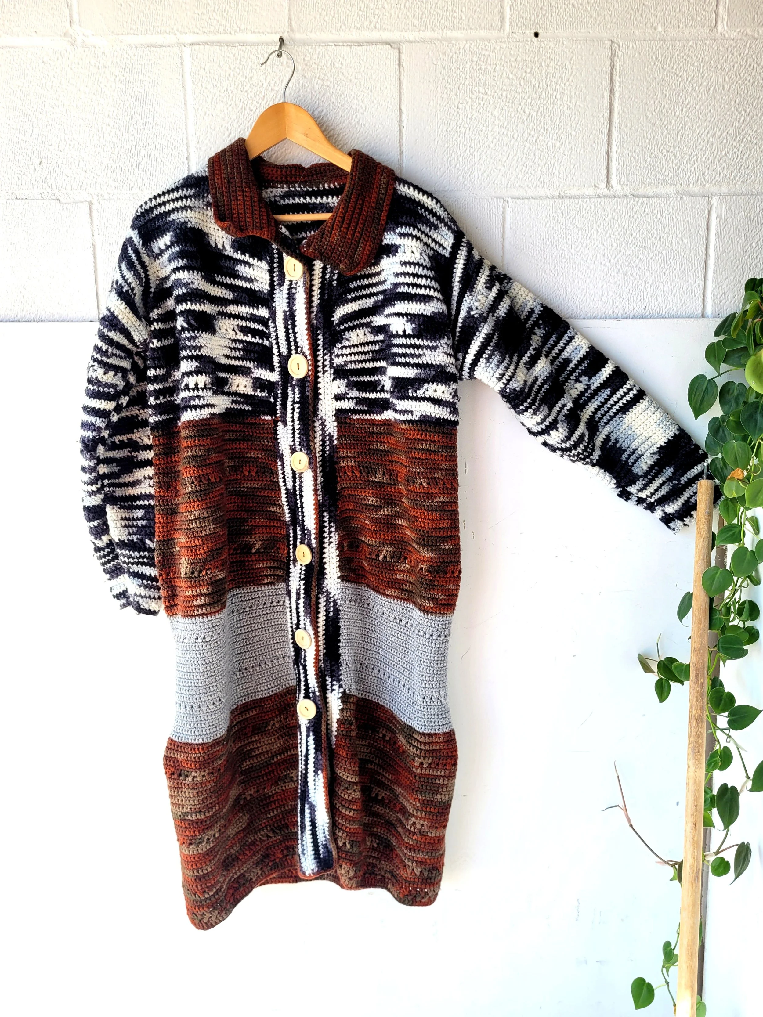 Crochet Duster, Size L/XL