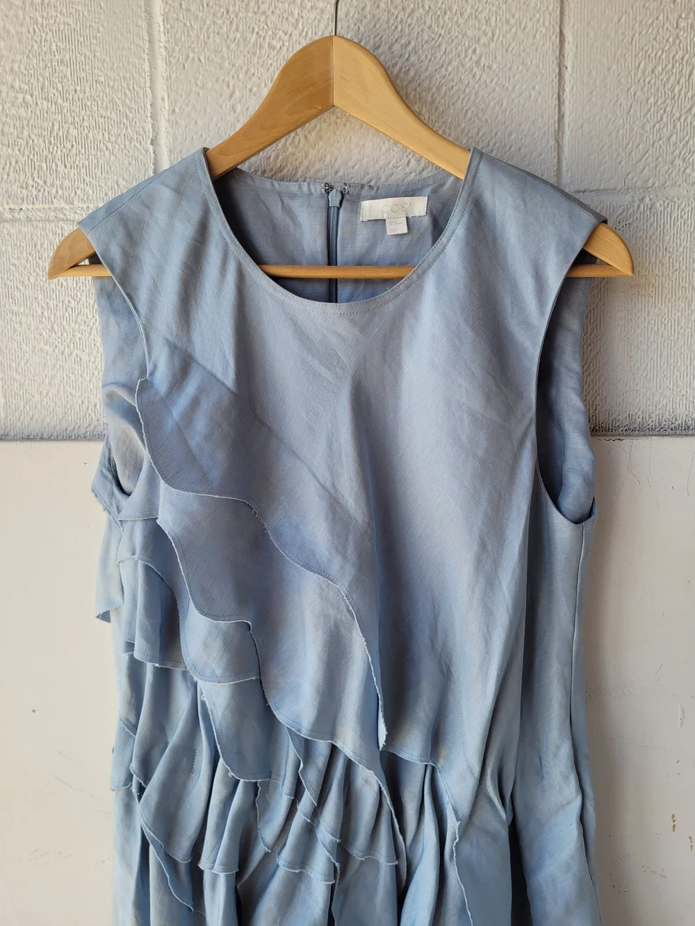 cos layered linen dress COS Layered Linen Dress