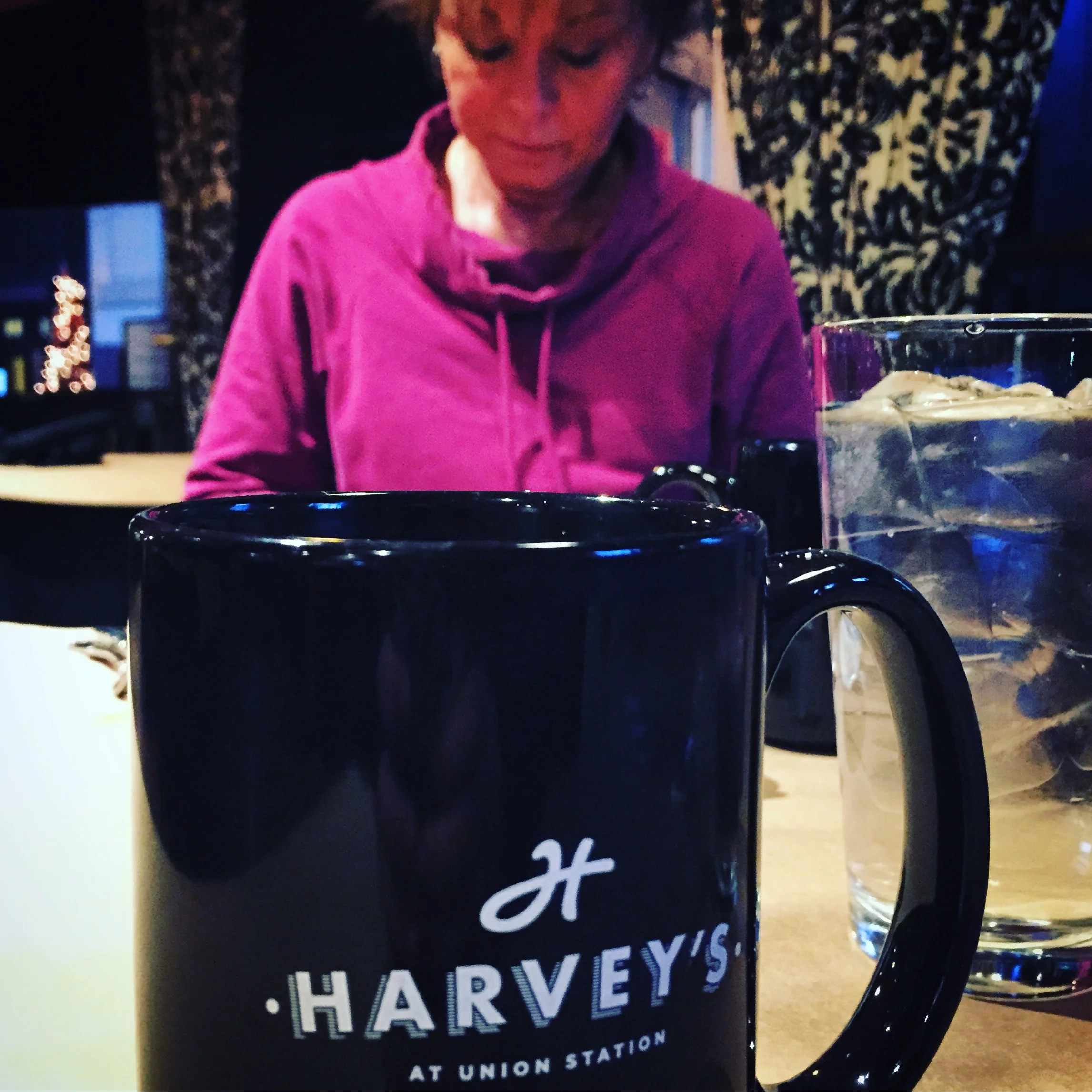 Thankful for a late train