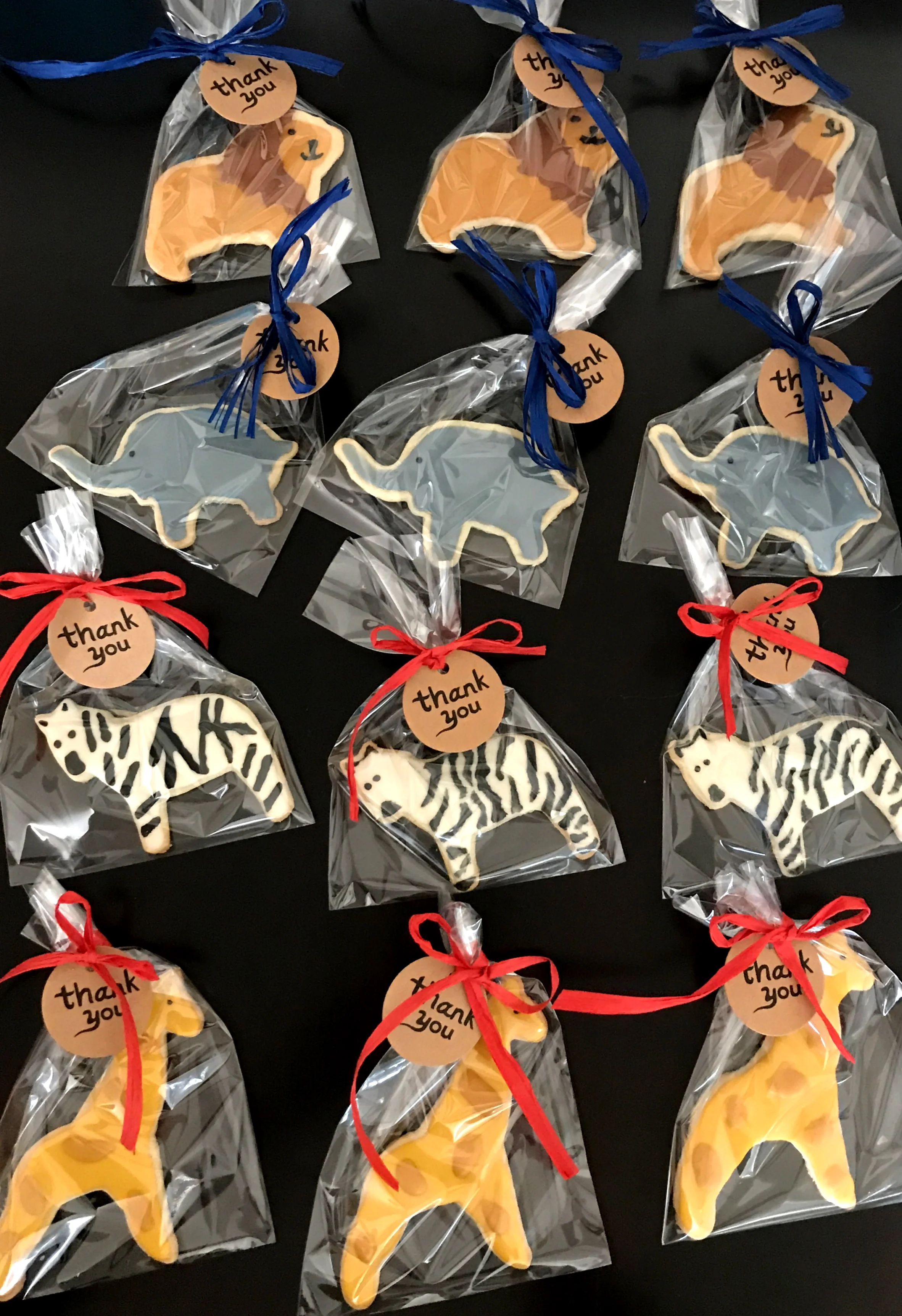 Jungle Animal Cookies