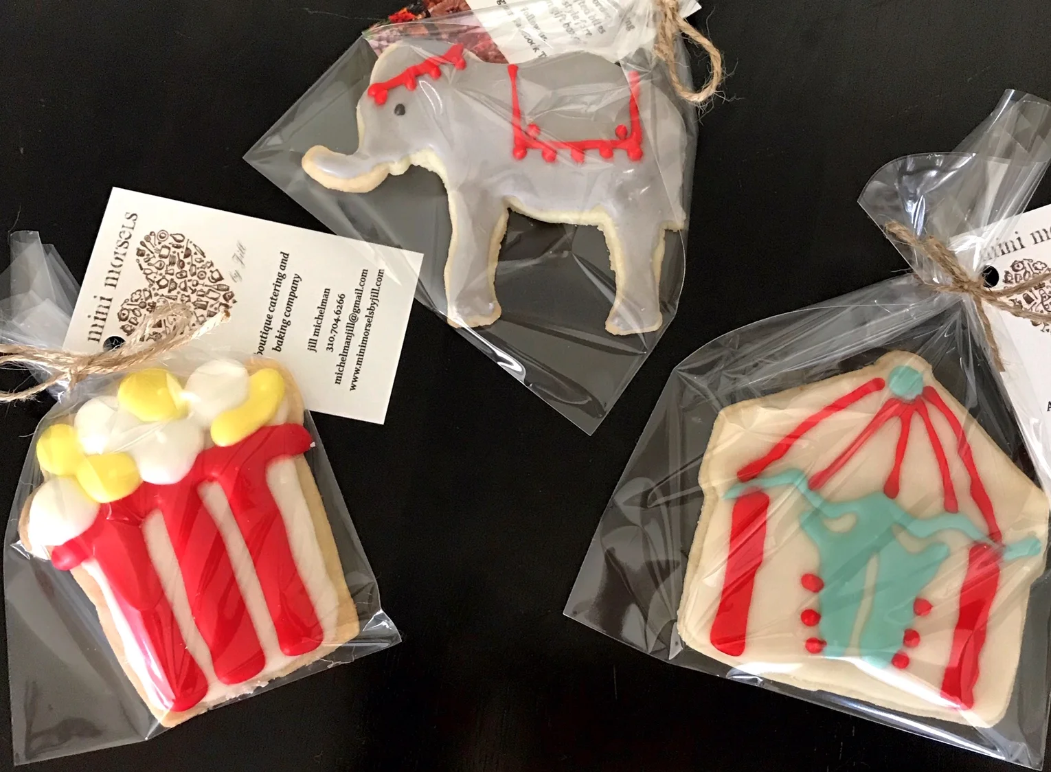 Circus Themed Shortbread