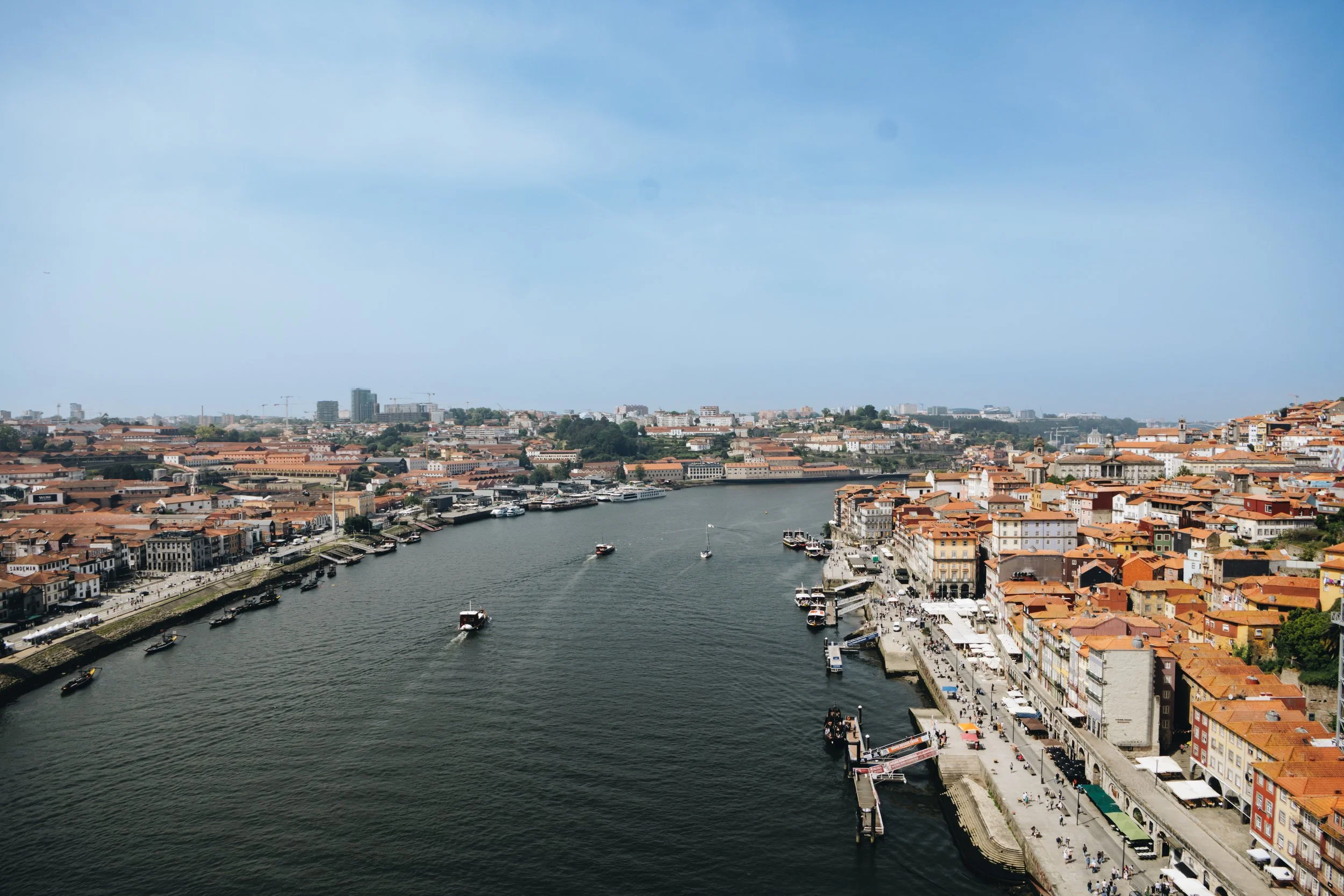 Porto at golden hour from across the Douro, Porto Field Guide