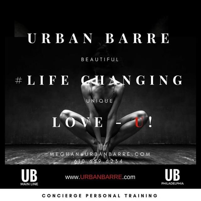 Concierge Personal Training
www.urbanbarre.com
#barresohard, #urbanbarre, #barrelife,#personaltraining,