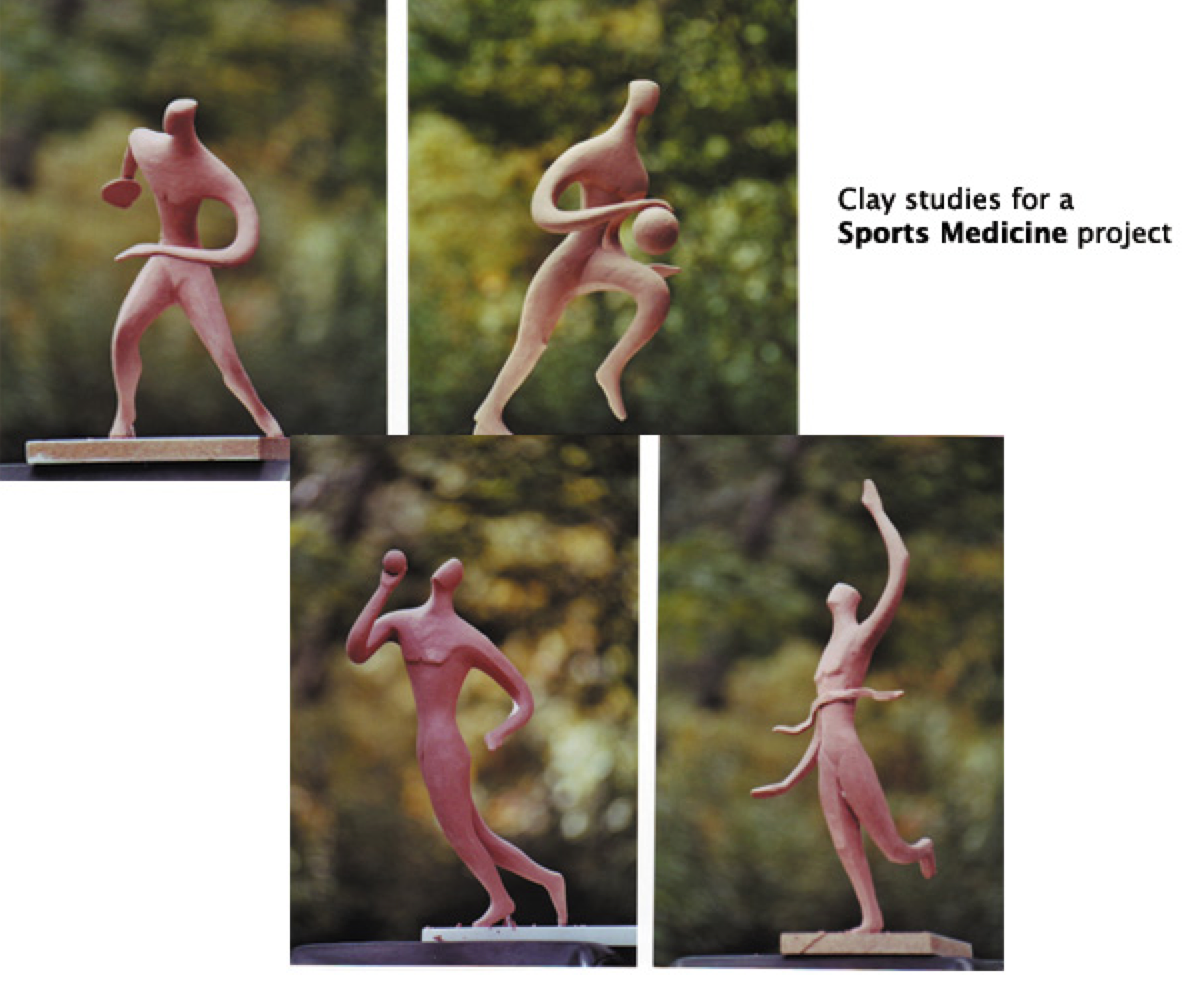  CLAY STUDIES FOR SPORTS FIGURES 