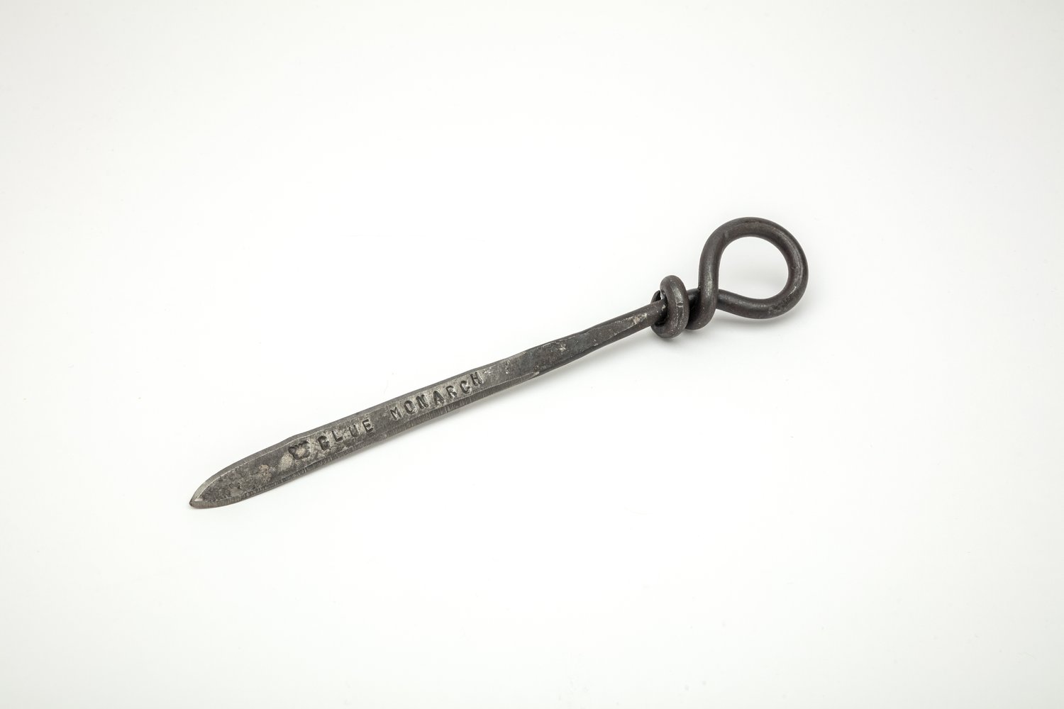Hand Forged and Stamped Letter Opener — Out of the Blue